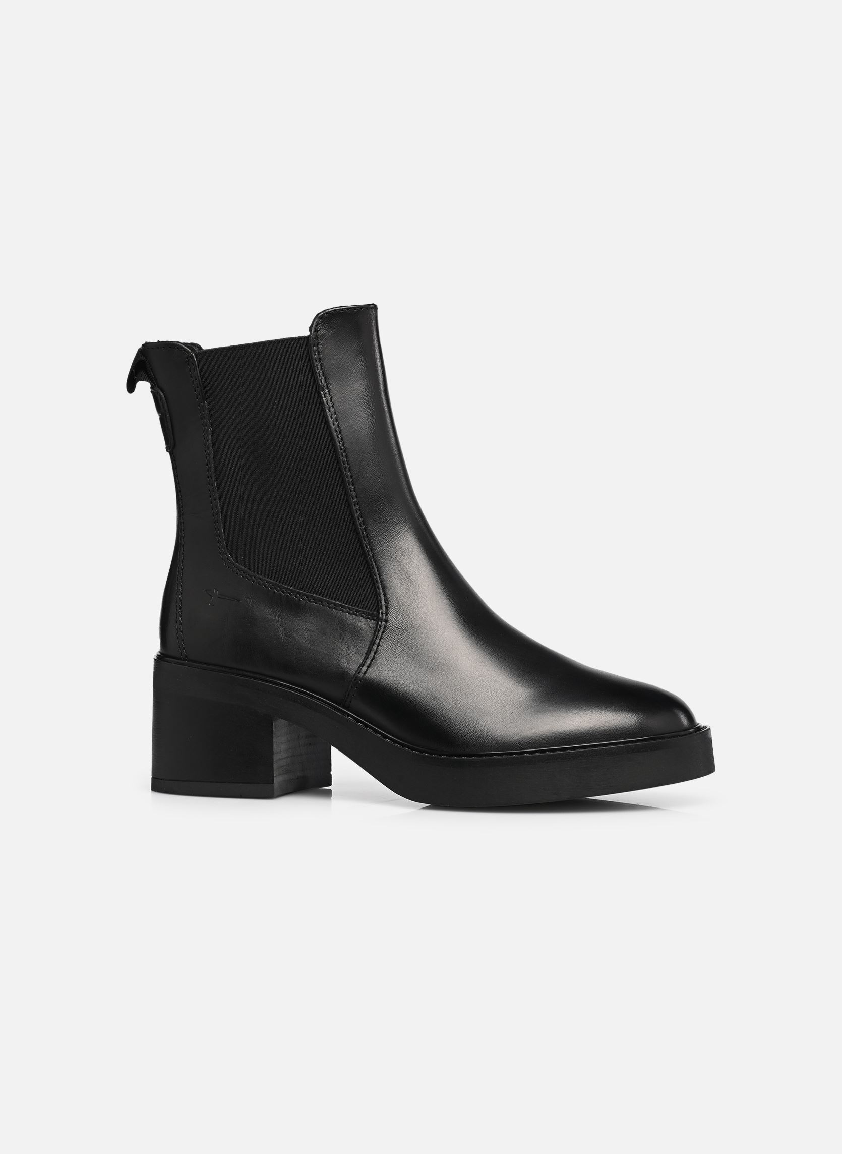 Enkellaarzen en boots 25013-47 dames zwart Tamaris Enkellaarzen en boots 25013-47 dames zwart BLACK LEATHER