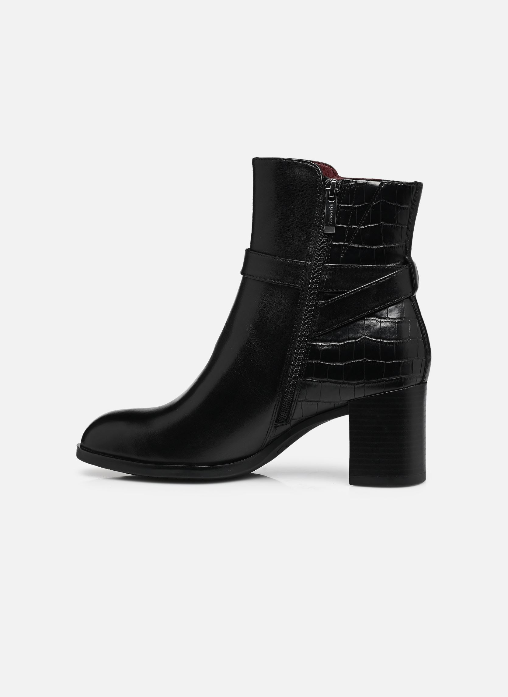 Enkellaarzen en boots 25346-47 dames zwart Tamaris Enkellaarzen en boots 25346-47 dames zwart BLACK