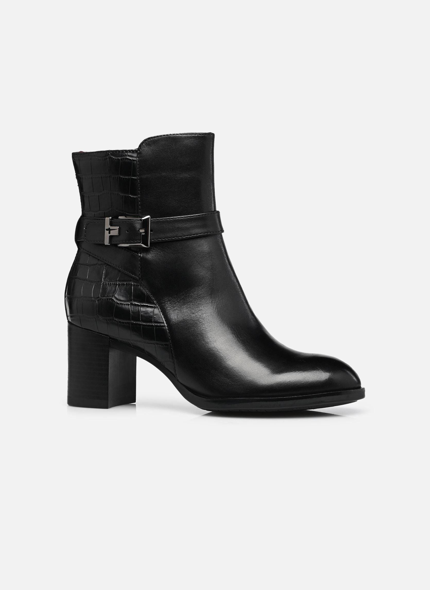 Enkellaarzen en boots 25346-47 dames zwart Tamaris Enkellaarzen en boots 25346-47 dames zwart BLACK