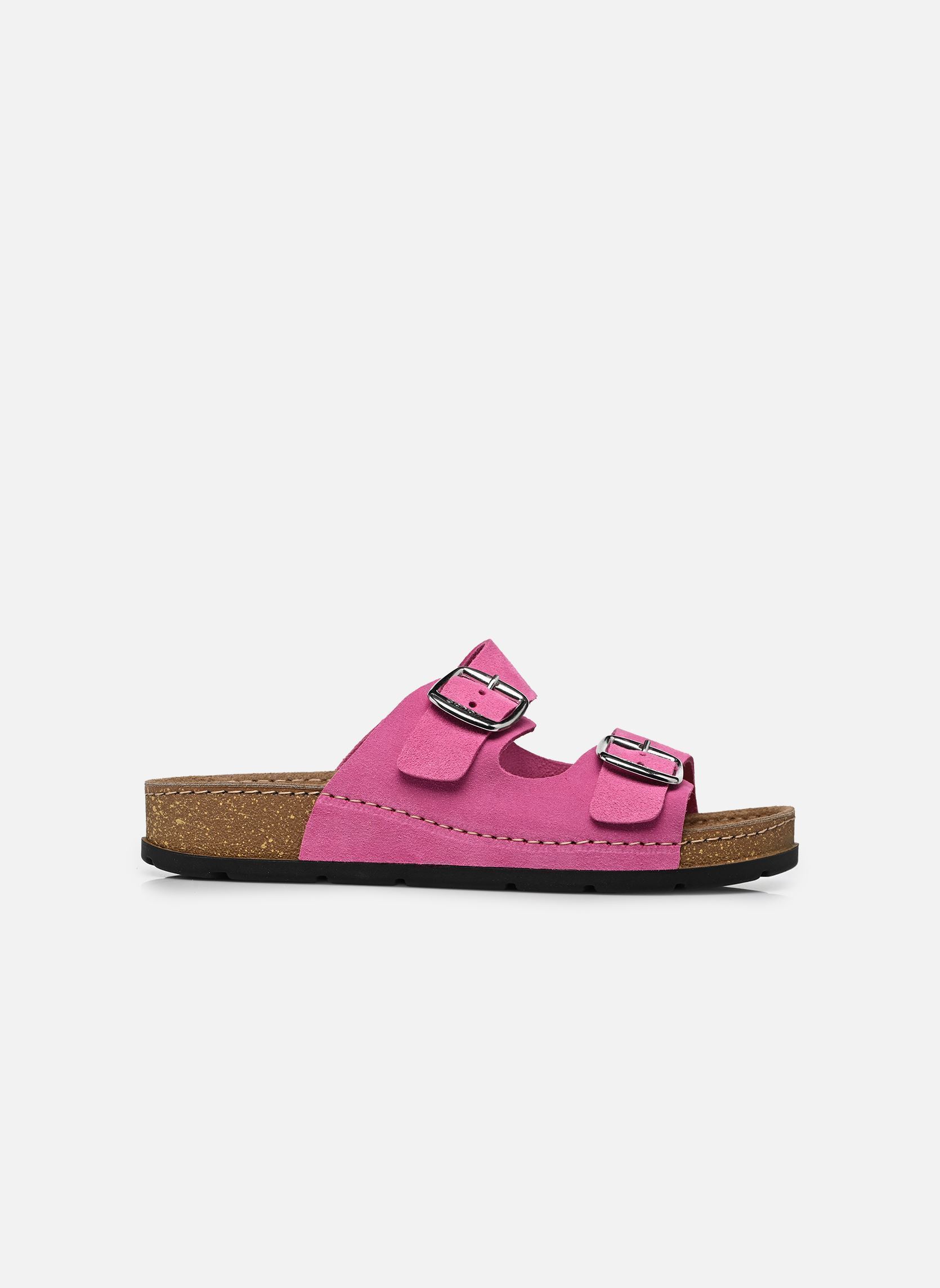 Mules Bora 2 Buckles Collection femme rose Scholl Mules Bora 2 Buckles Collection femme rose FUCHSIA