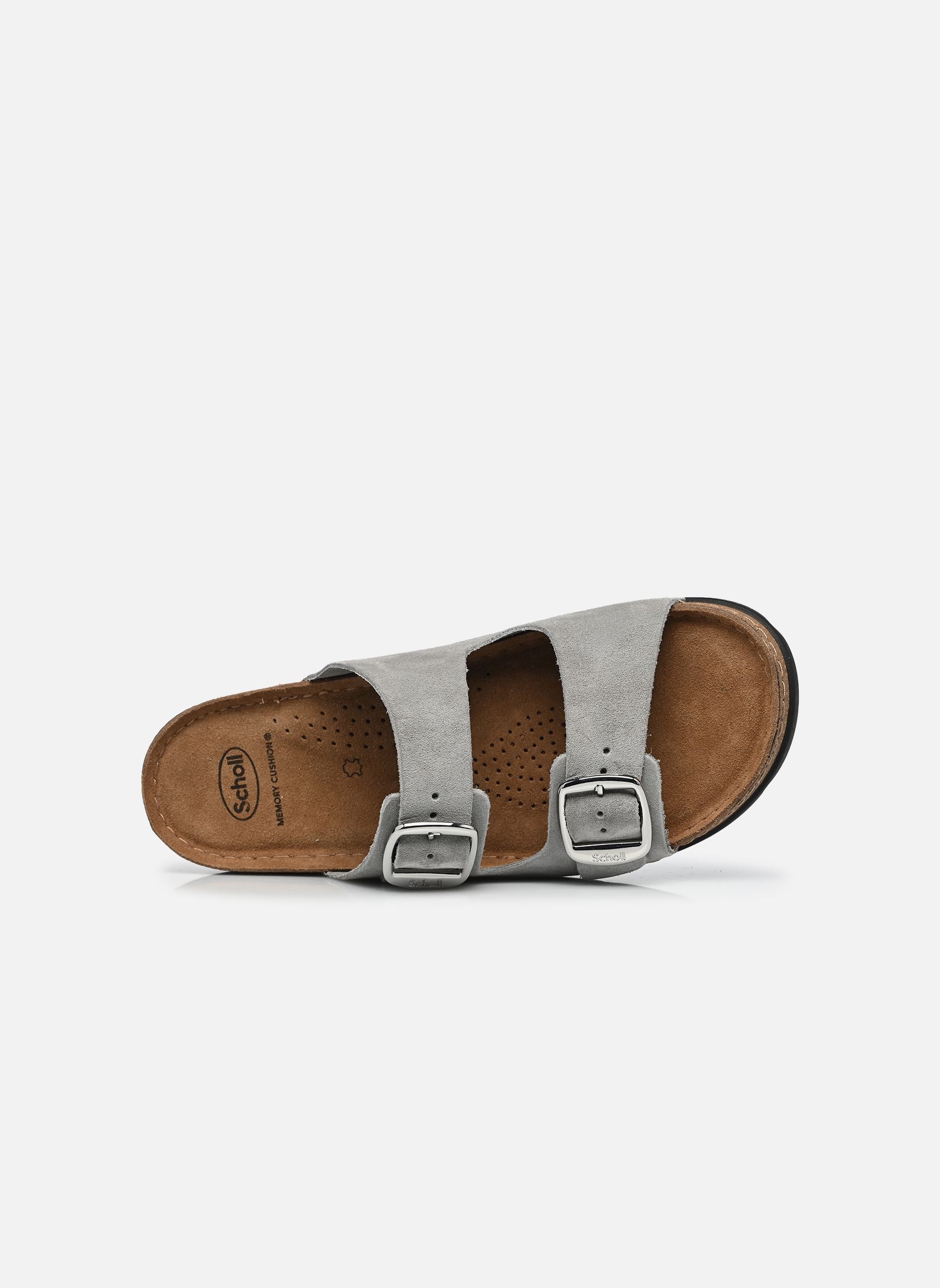 Pantofole Bora 2 Buckles Collection donna grigio Scholl Pantofole Bora 2 Buckles Collection donna grigio LIGHT GREY