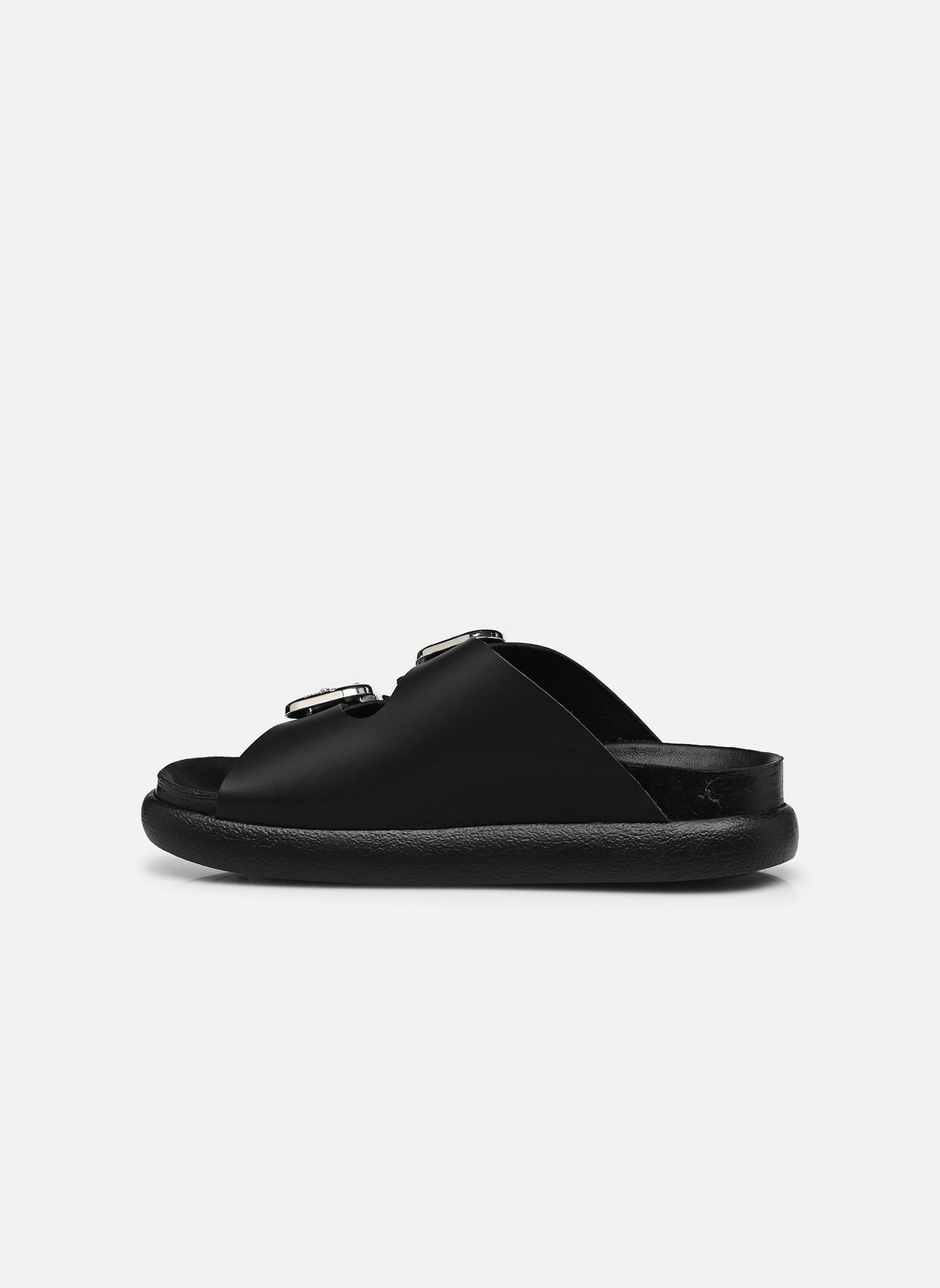 Mules Flora 2 Straps Chunky Collection femme noir Scholl Mules Flora 2 Straps Chunky Collection femme noir BLACK