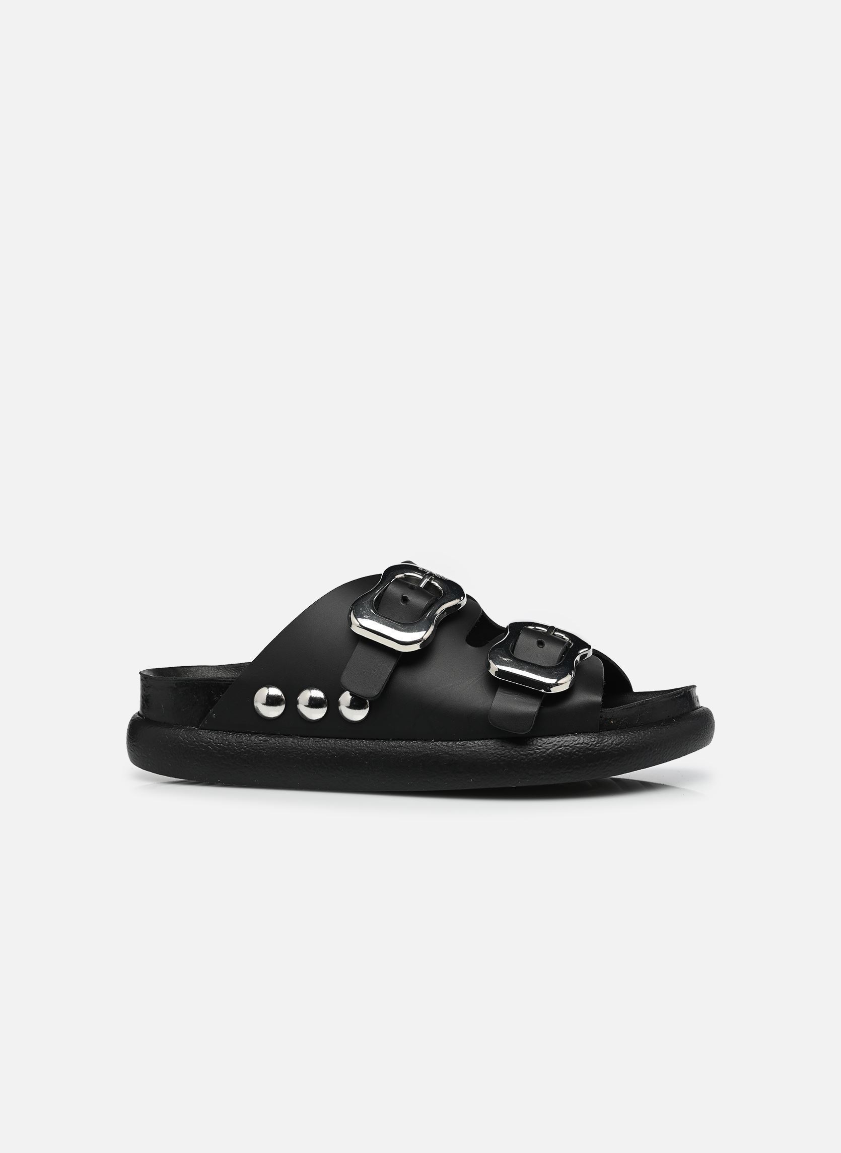 Mules Flora 2 Straps Chunky Collection femme noir Scholl Mules Flora 2 Straps Chunky Collection femme noir BLACK