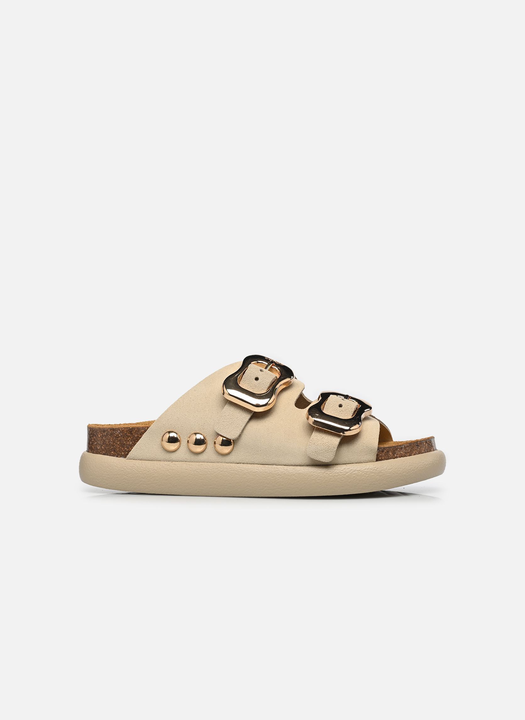 Mules Flora 2 Straps Chunky Collection femme beige Scholl Mules Flora 2 Straps Chunky Collection femme beige OFF WHITE