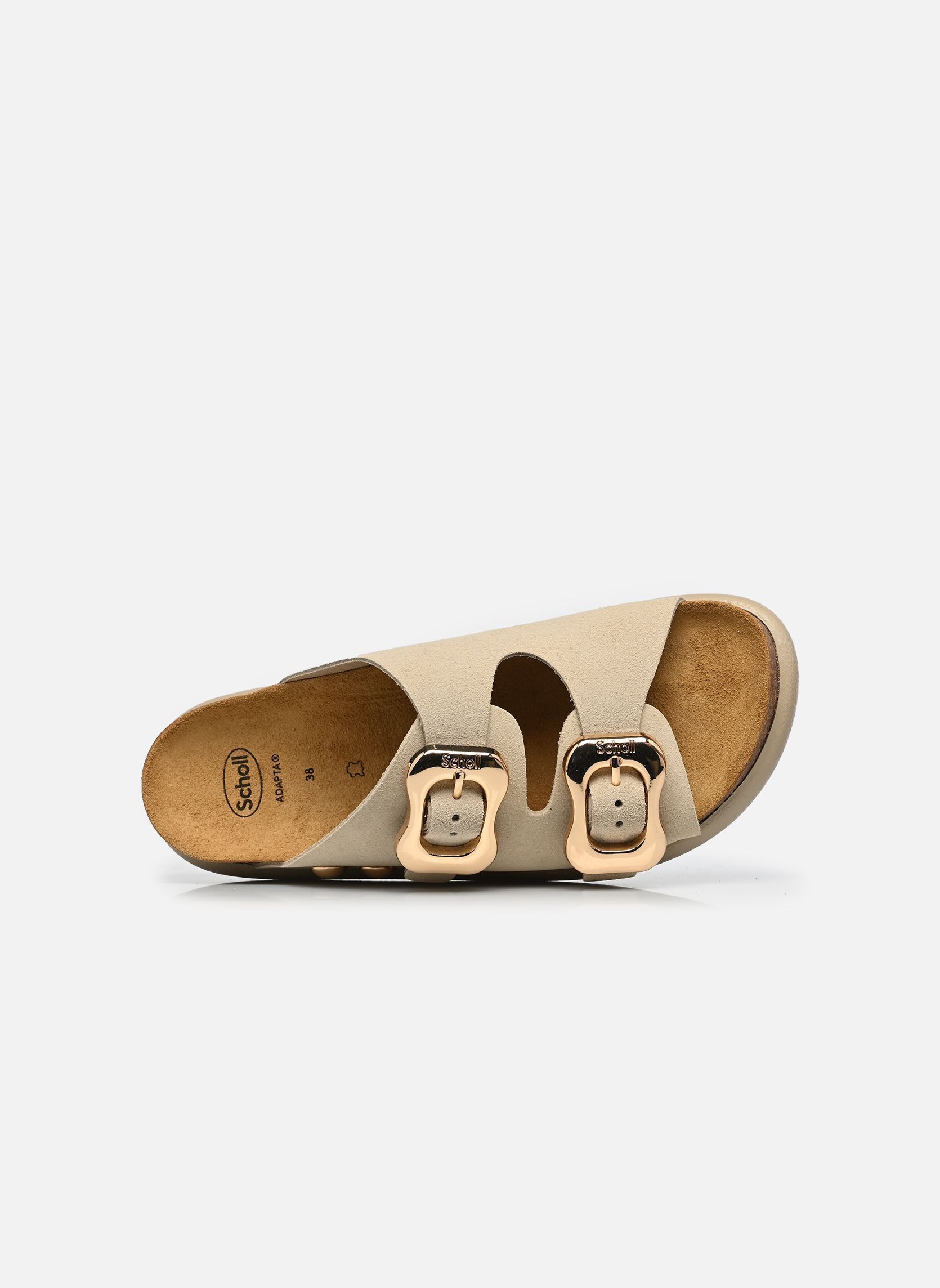 Mules Flora 2 Straps Chunky Collection femme beige Scholl Mules Flora 2 Straps Chunky Collection femme beige OFF WHITE