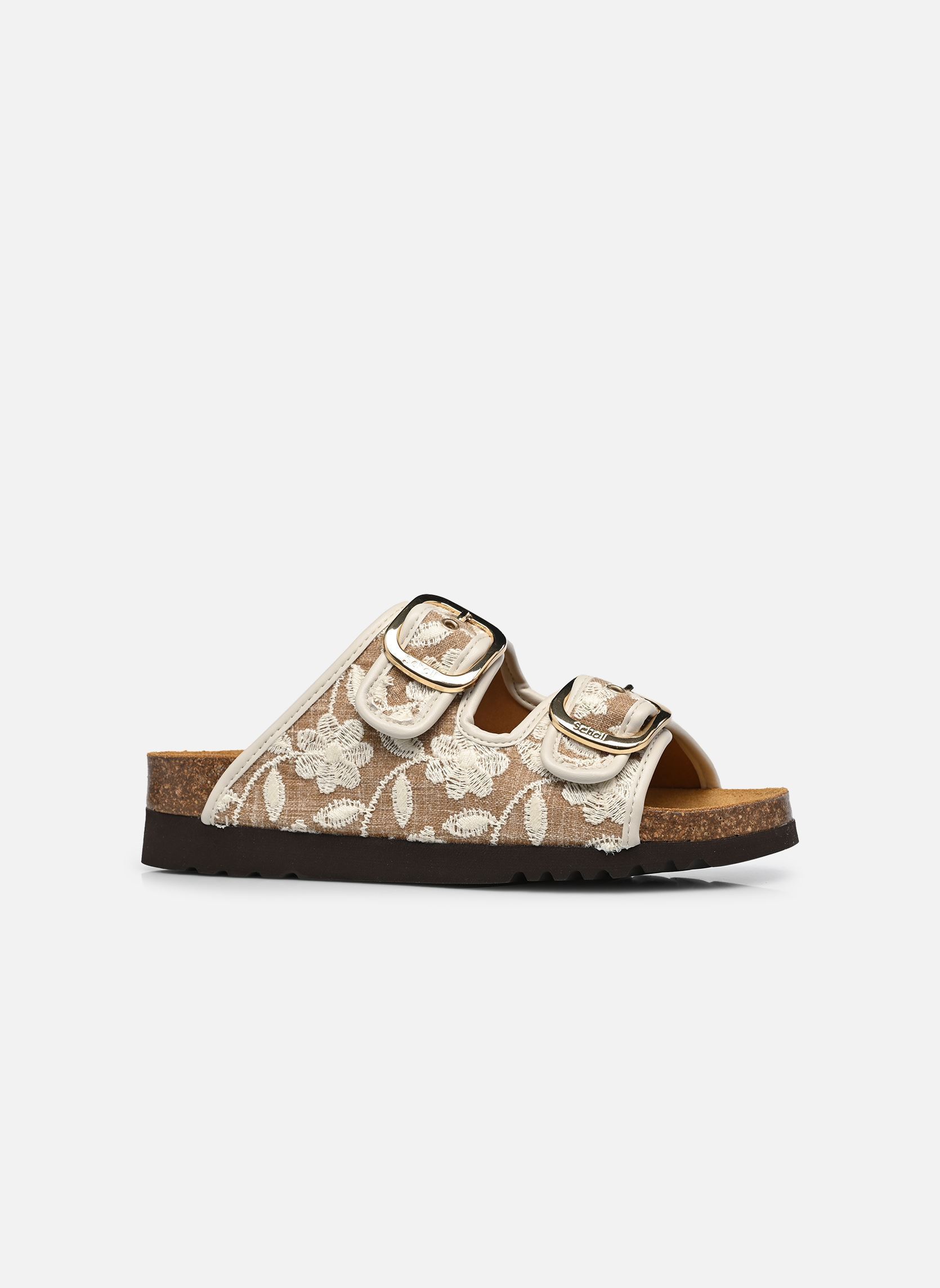 Muilen Ilary 2 Straps Ad Collection dames beige Scholl Muilen Ilary 2 Straps Ad Collection dames beige BEIGE