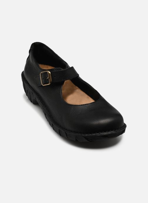 El Naturalista Ballerines YGGDRASIL N5416 femme noir