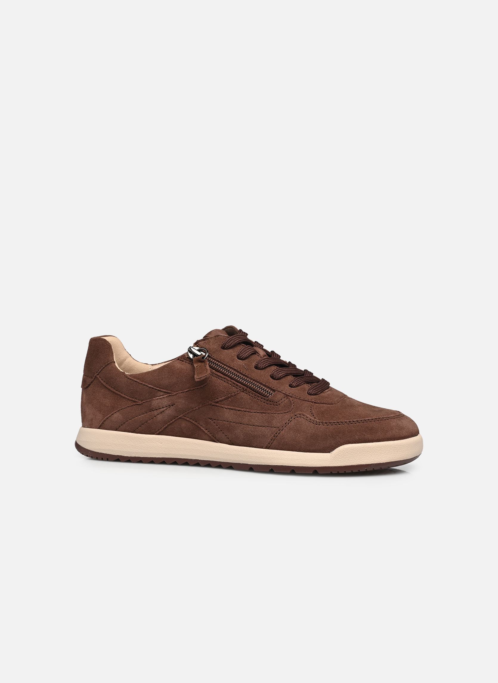 Baskets 23713-47 femme marron Caprice Baskets 23713-47 femme marron DK BROWN SUEDE