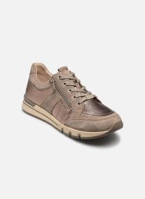 Baskets basses 23768-47 femme bordeaux