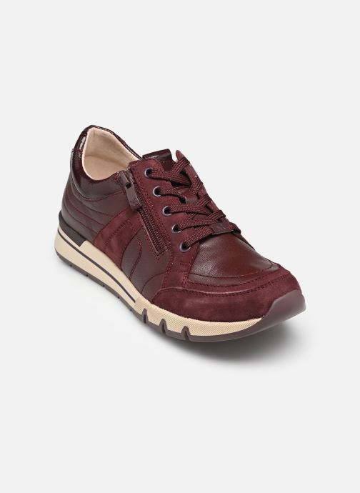 Caprice Baskets basses 23768-47 femme bordeaux