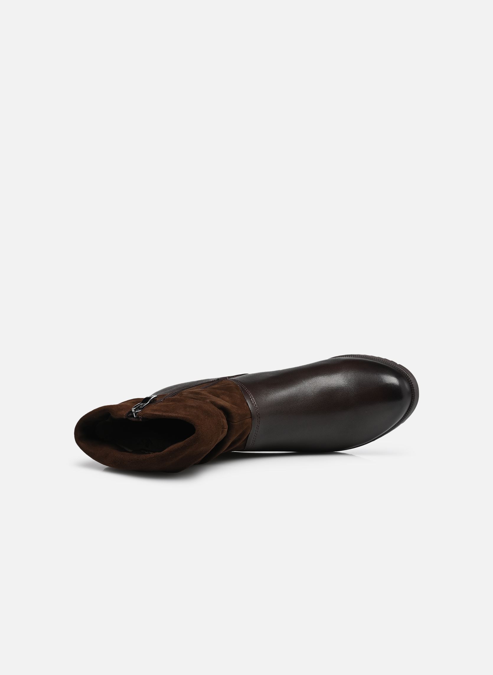 Enkellaarzen en boots 25309-47 dames bruin Caprice Enkellaarzen en boots 25309-47 dames bruin DK BROWN COMB