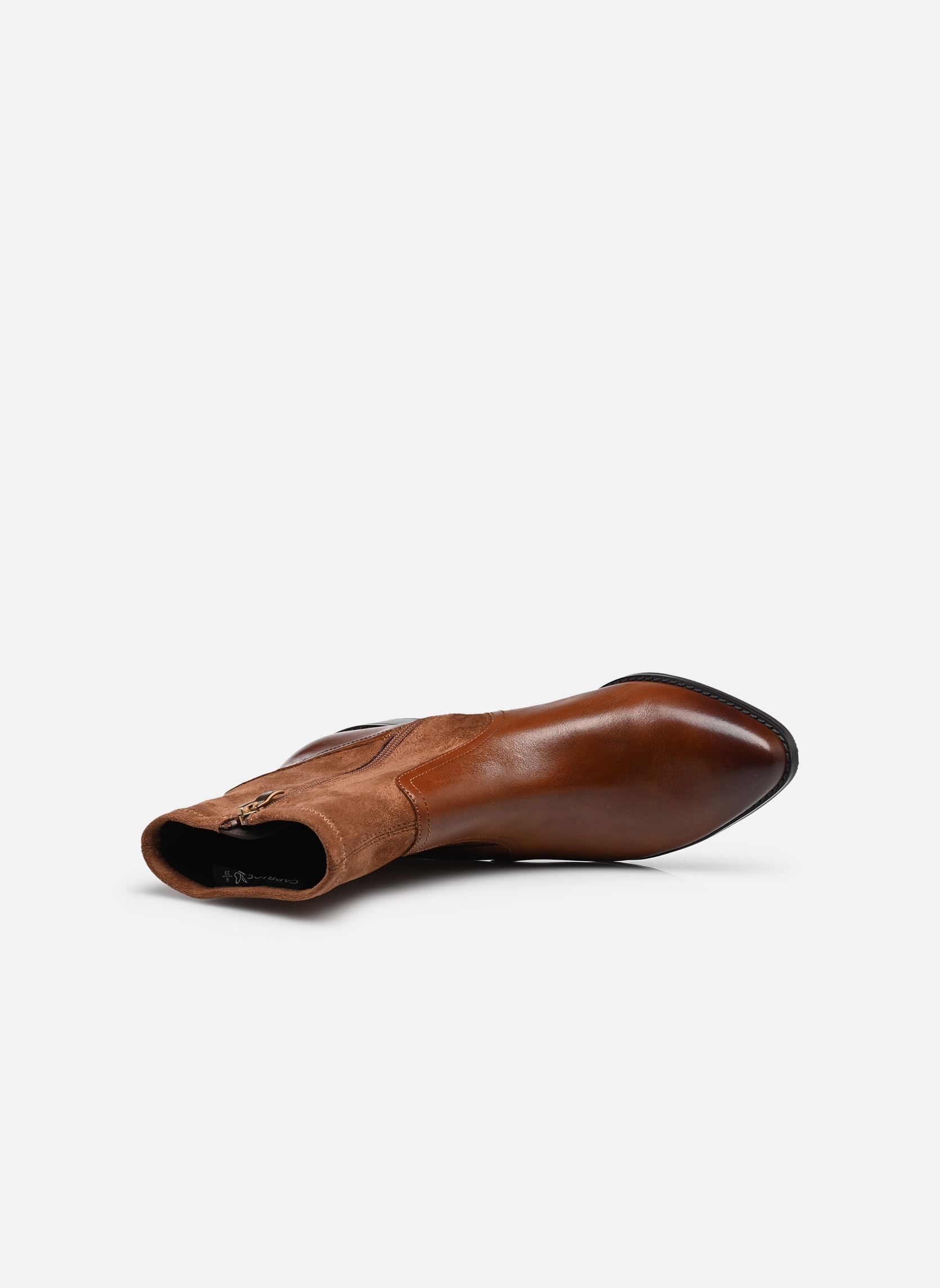 Enkellaarzen en boots 25312-47 dames bruin Caprice Enkellaarzen en boots 25312-47 dames bruin COGNAC COMB