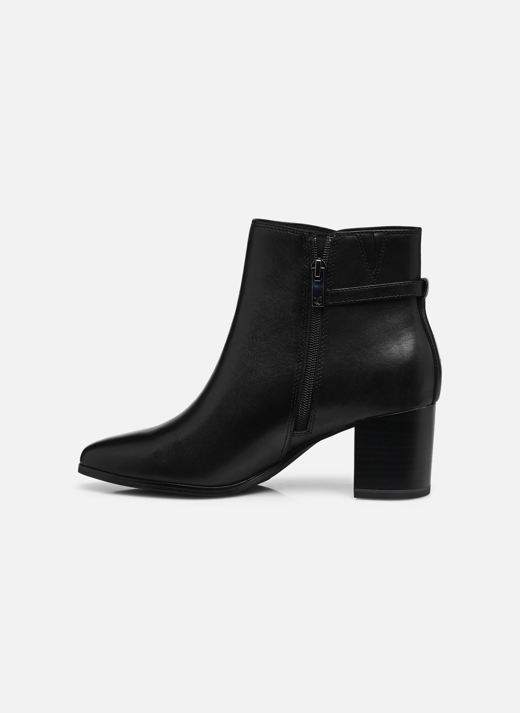 Enkellaarzen en boots 25314-47 dames zwart Caprice Enkellaarzen en boots 25314-47 dames zwart BLACK NAPPA