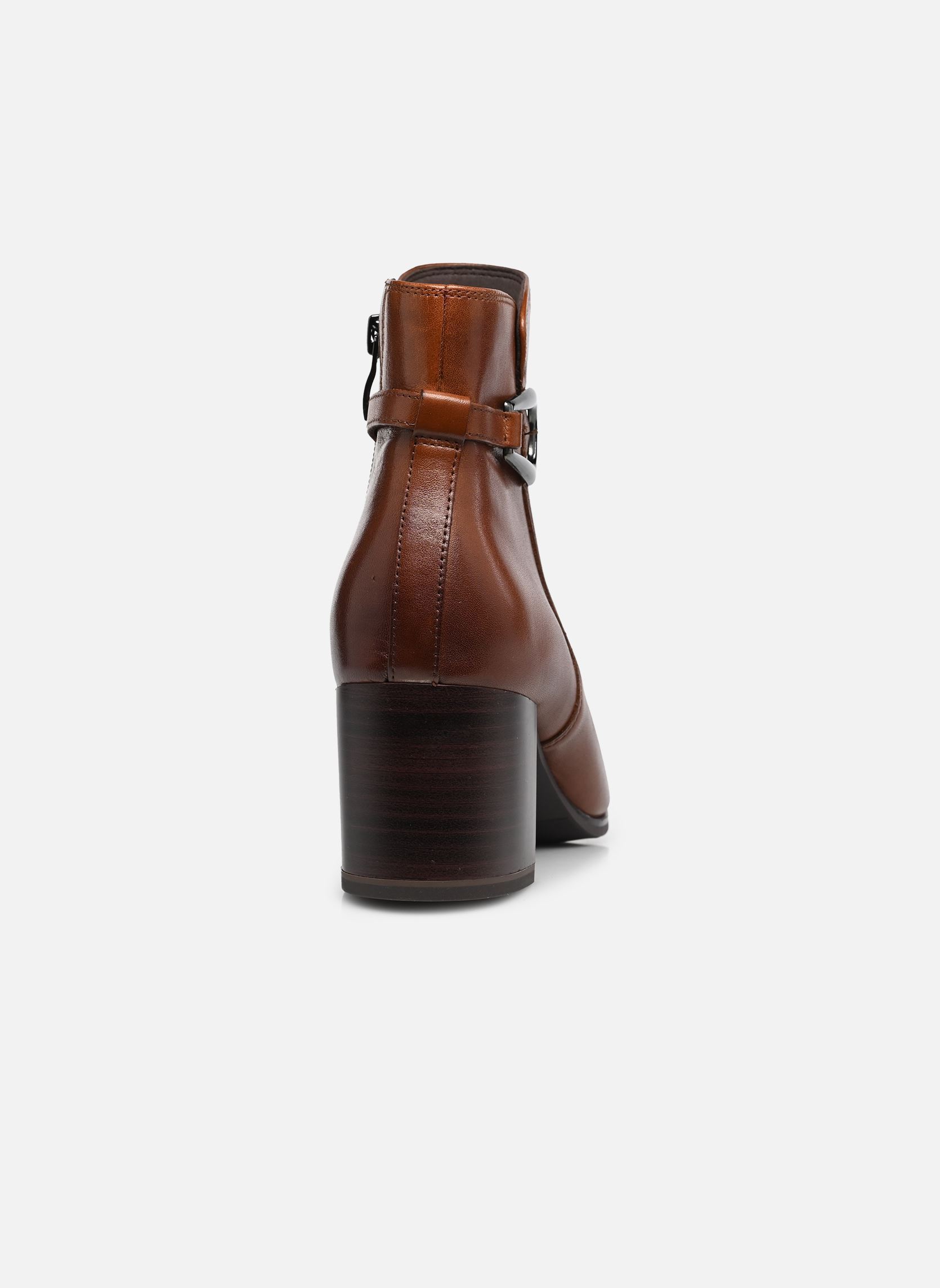 Enkellaarzen en boots 25314-47 dames bruin Caprice Enkellaarzen en boots 25314-47 dames bruin COGNAC NAPPA