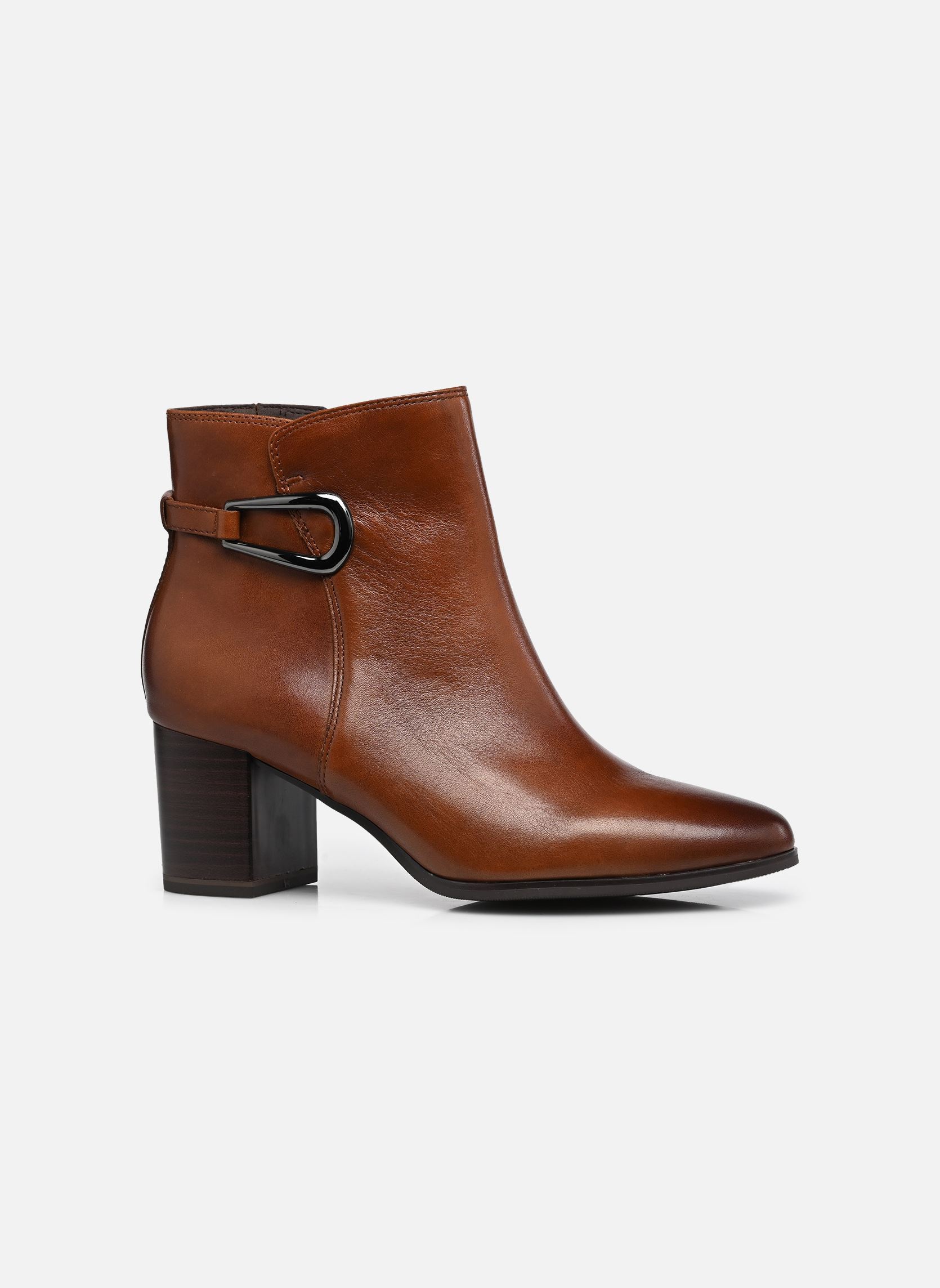 Enkellaarzen en boots 25314-47 dames bruin Caprice Enkellaarzen en boots 25314-47 dames bruin COGNAC NAPPA