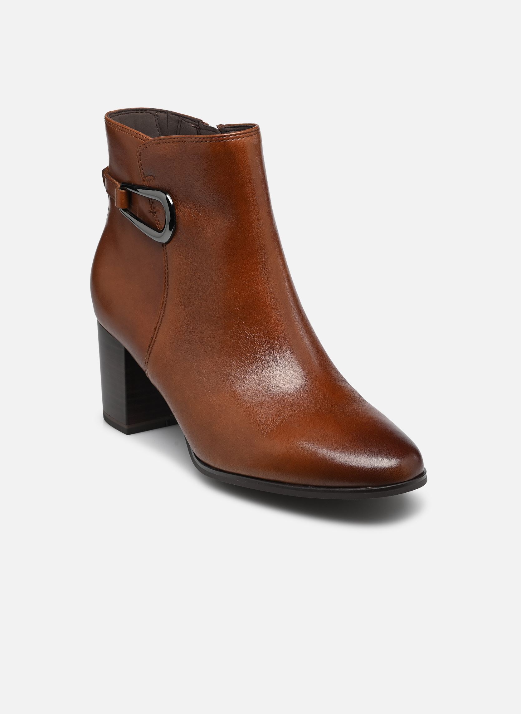 Enkellaarzen en boots 25314-47 dames bruin Caprice Enkellaarzen en boots 25314-47 dames bruin COGNAC NAPPA