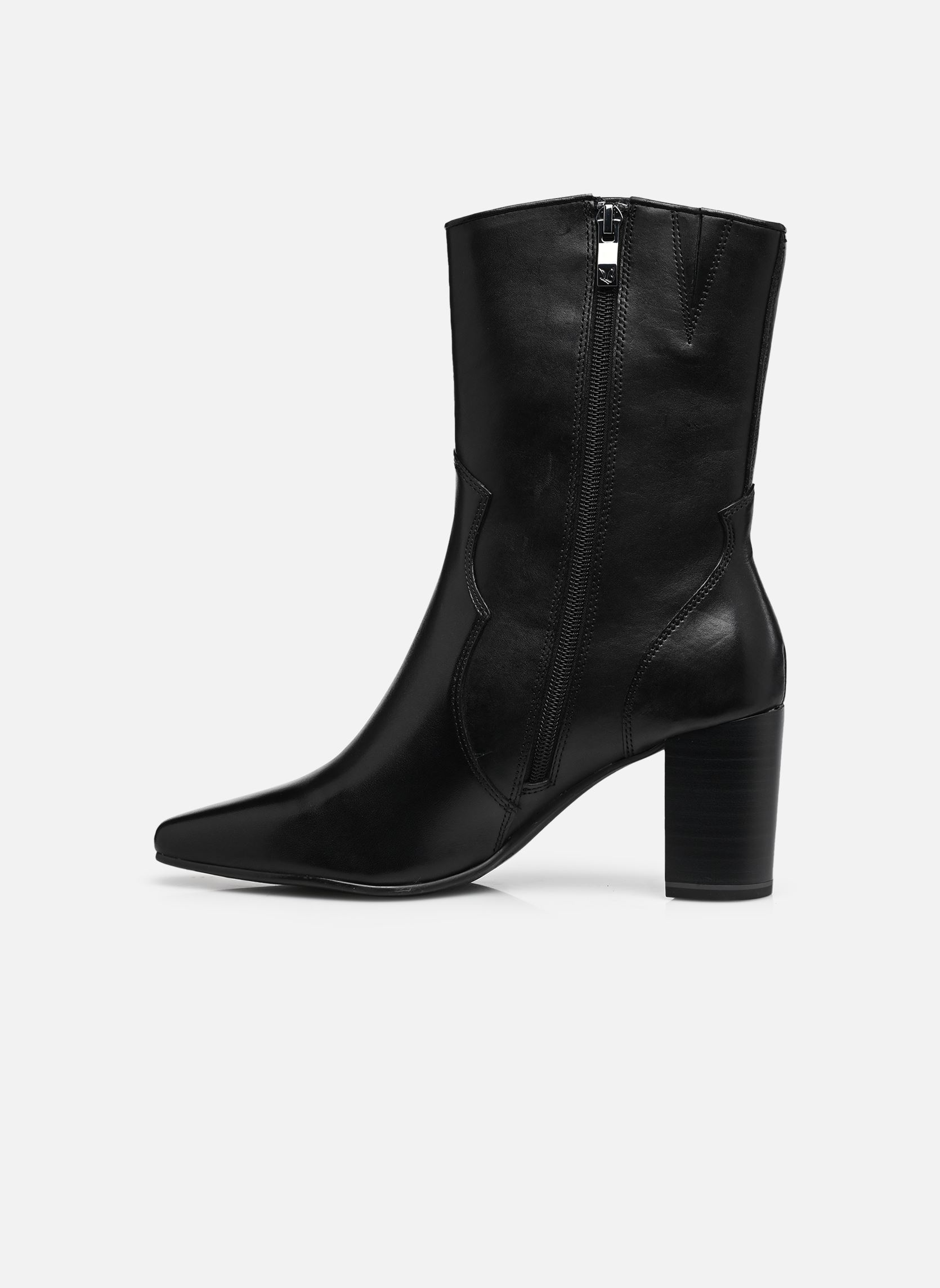 Enkellaarzen en boots 25315-47 dames zwart Caprice Enkellaarzen en boots 25315-47 dames zwart BLACK NAPPA
