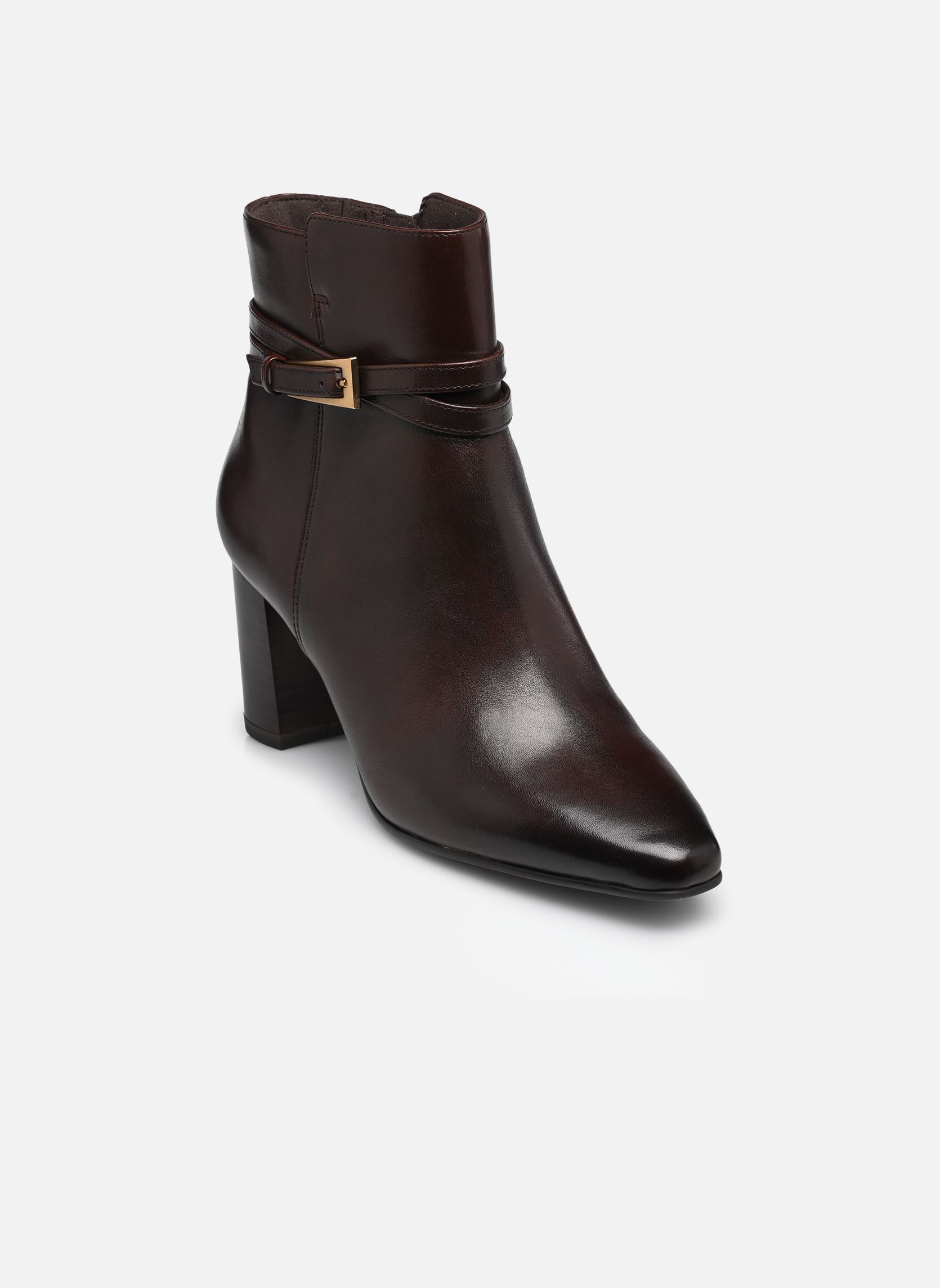 Bottines et boots 25317-47 femme marron Caprice Bottines et boots 25317-47 femme marron DK BROWN NAPPA