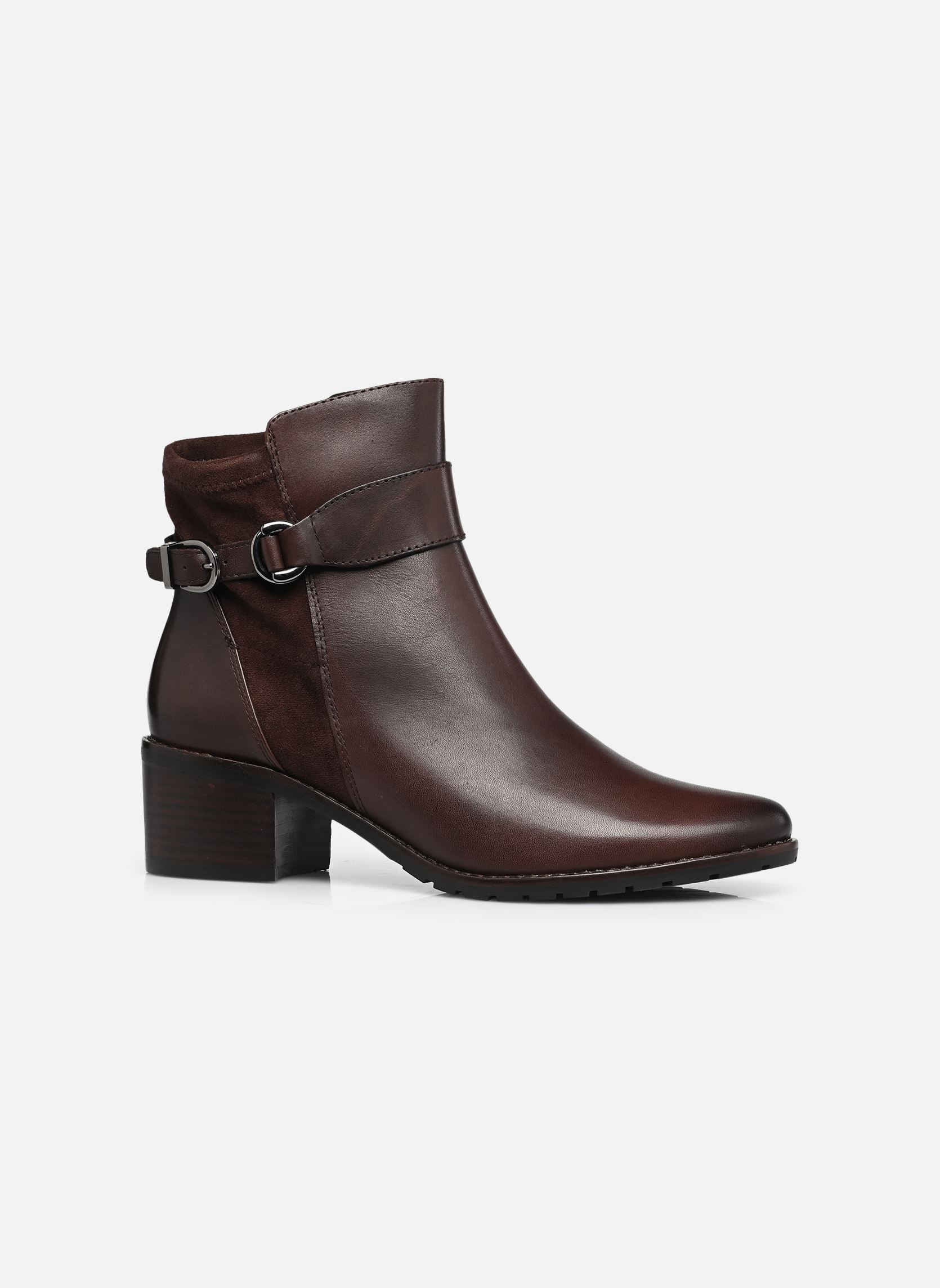 Enkellaarzen en boots 25402-47 dames bruin Caprice Enkellaarzen en boots 25402-47 dames bruin BLACK COMB