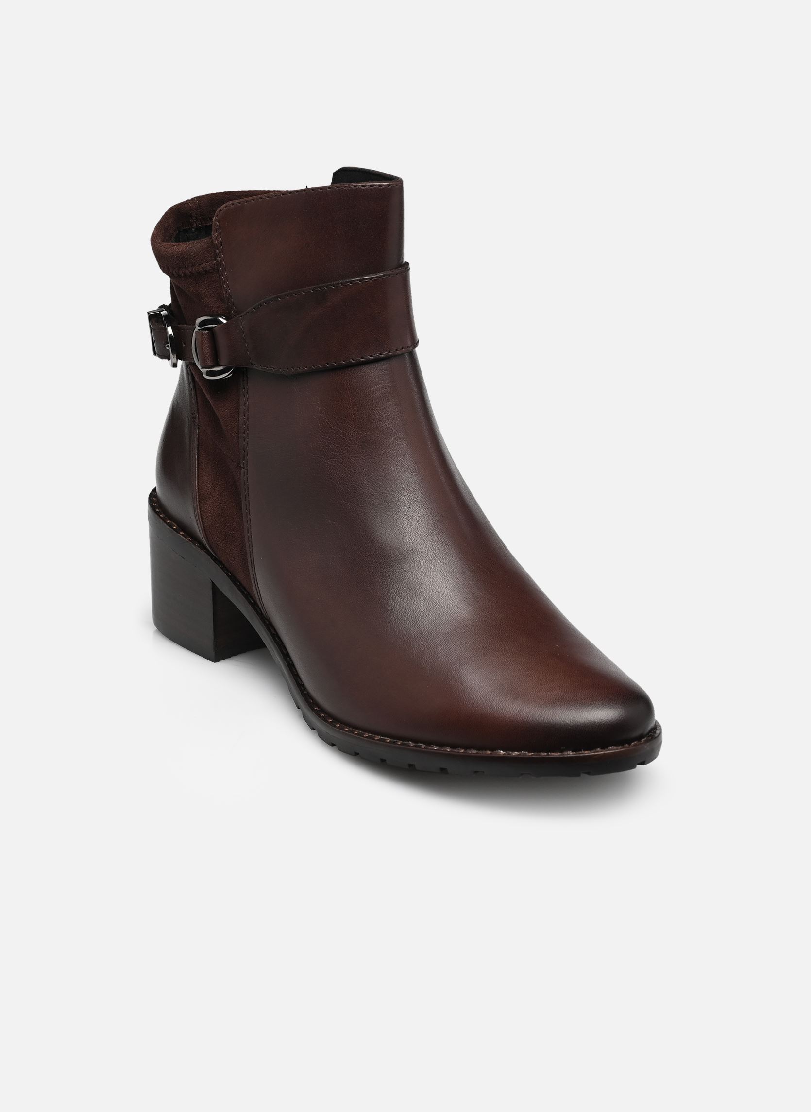 Enkellaarzen en boots 25402-47 dames bruin Caprice Enkellaarzen en boots 25402-47 dames bruin BLACK COMB