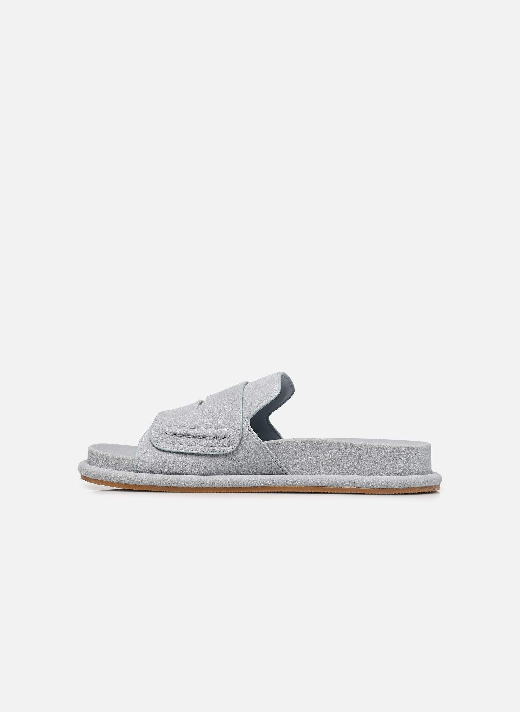 Mules plates CALIOPE femme bleu Palomitas by Paloma Barcelo Mules plates CALIOPE femme bleu ICEBERG