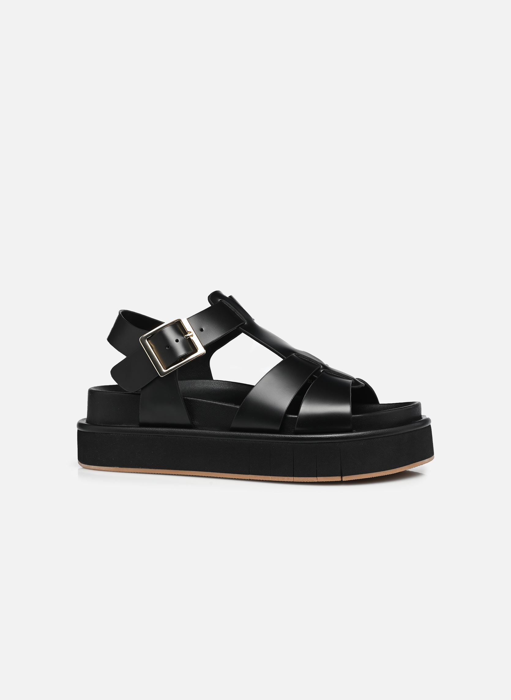 Keil- und Plateausandalen DALIA damen schwarz Palomitas by Paloma Barcelo Keil- und Plateausandalen DALIA damen schwarz BLACK