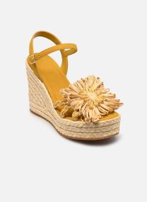 Espadrilles compensées et plateformes FANNIE femme jaune Palomitas by Paloma Barcelo Espadrilles compensées et plateformes FANNIE femme jaune NATURAL