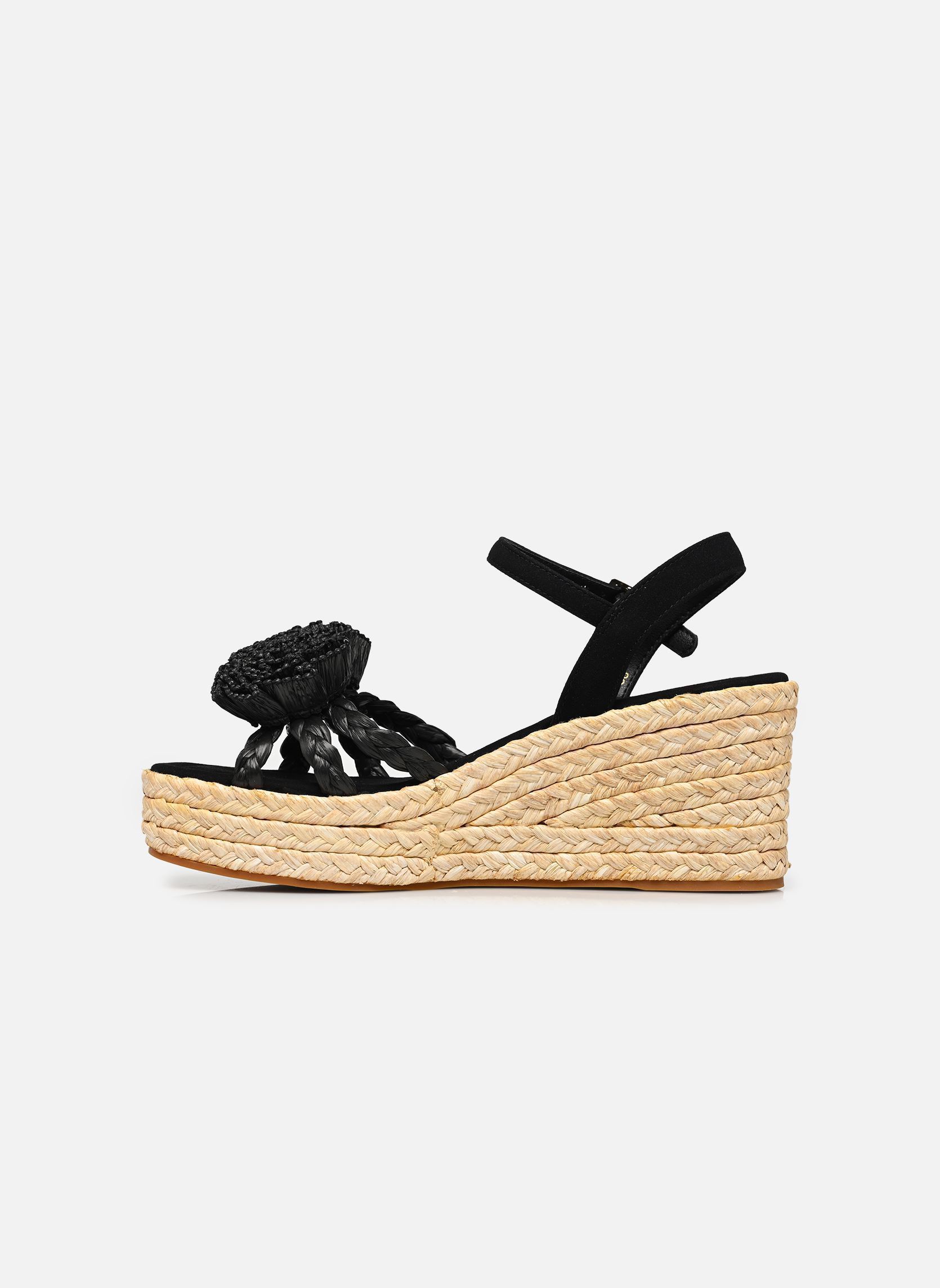 Sandales compensées et plateformes GALENA femme noir Palomitas by Paloma Barcelo Sandales compensées et plateformes GALENA femme noir BLACK