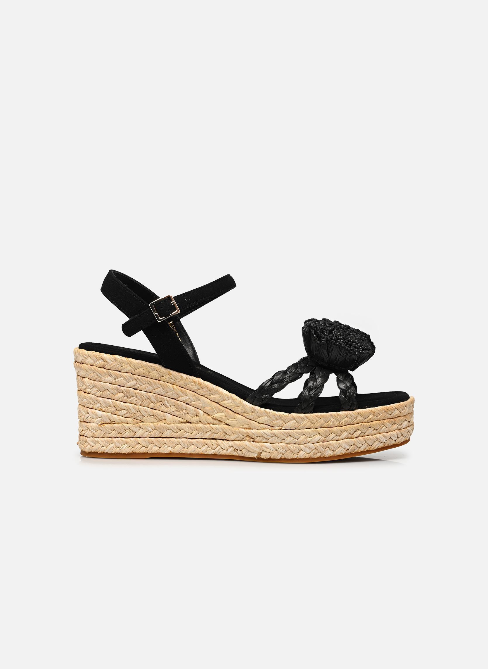 Sandales compensées et plateformes GALENA femme noir Palomitas by Paloma Barcelo Sandales compensées et plateformes GALENA femme noir BLACK