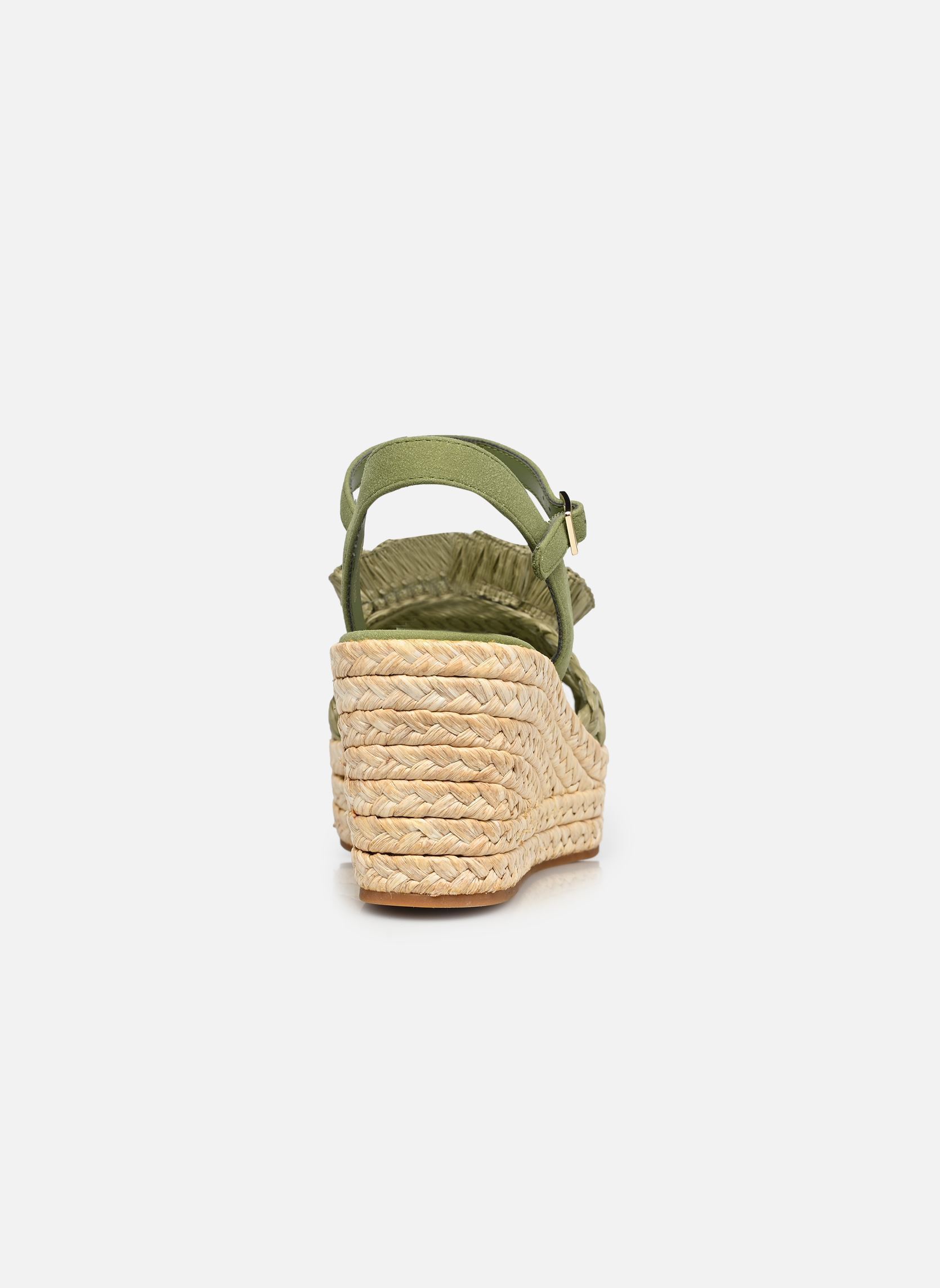 Sandales compensées et plateformes GALENA femme vert Palomitas by Paloma Barcelo Sandales compensées et plateformes GALENA femme vert GRASS