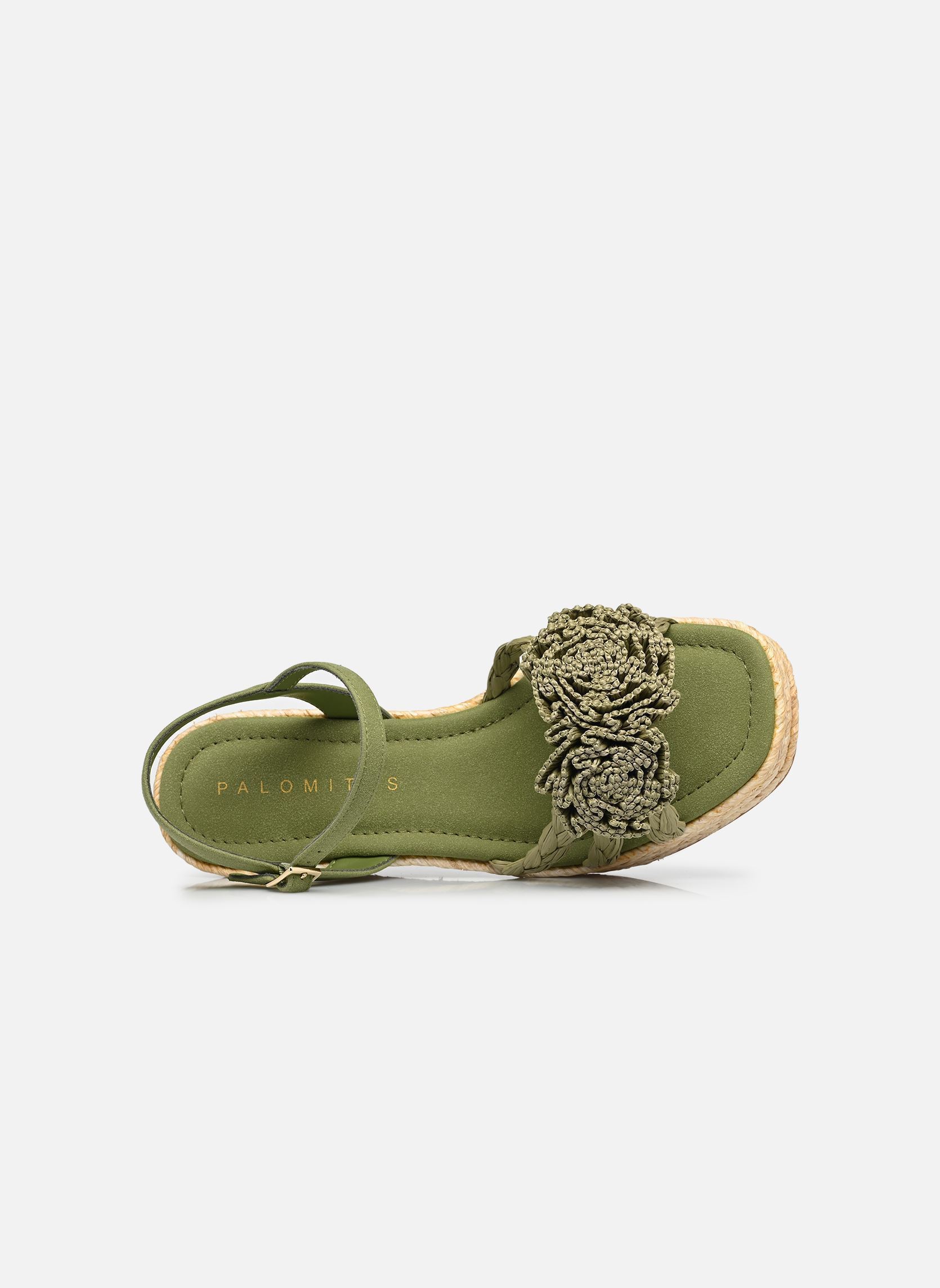 Sandales compensées et plateformes GALENA femme vert Palomitas by Paloma Barcelo Sandales compensées et plateformes GALENA femme vert GRASS