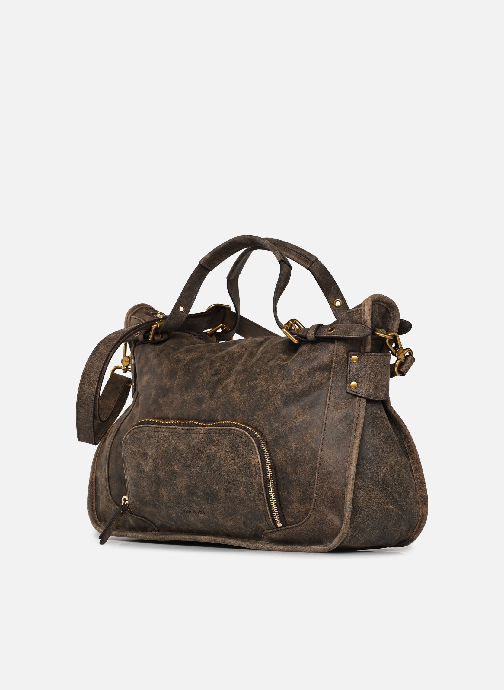 Sacs Meghan femme marron Nat & Nin Sacs Meghan femme marron VINTAGE MARRON