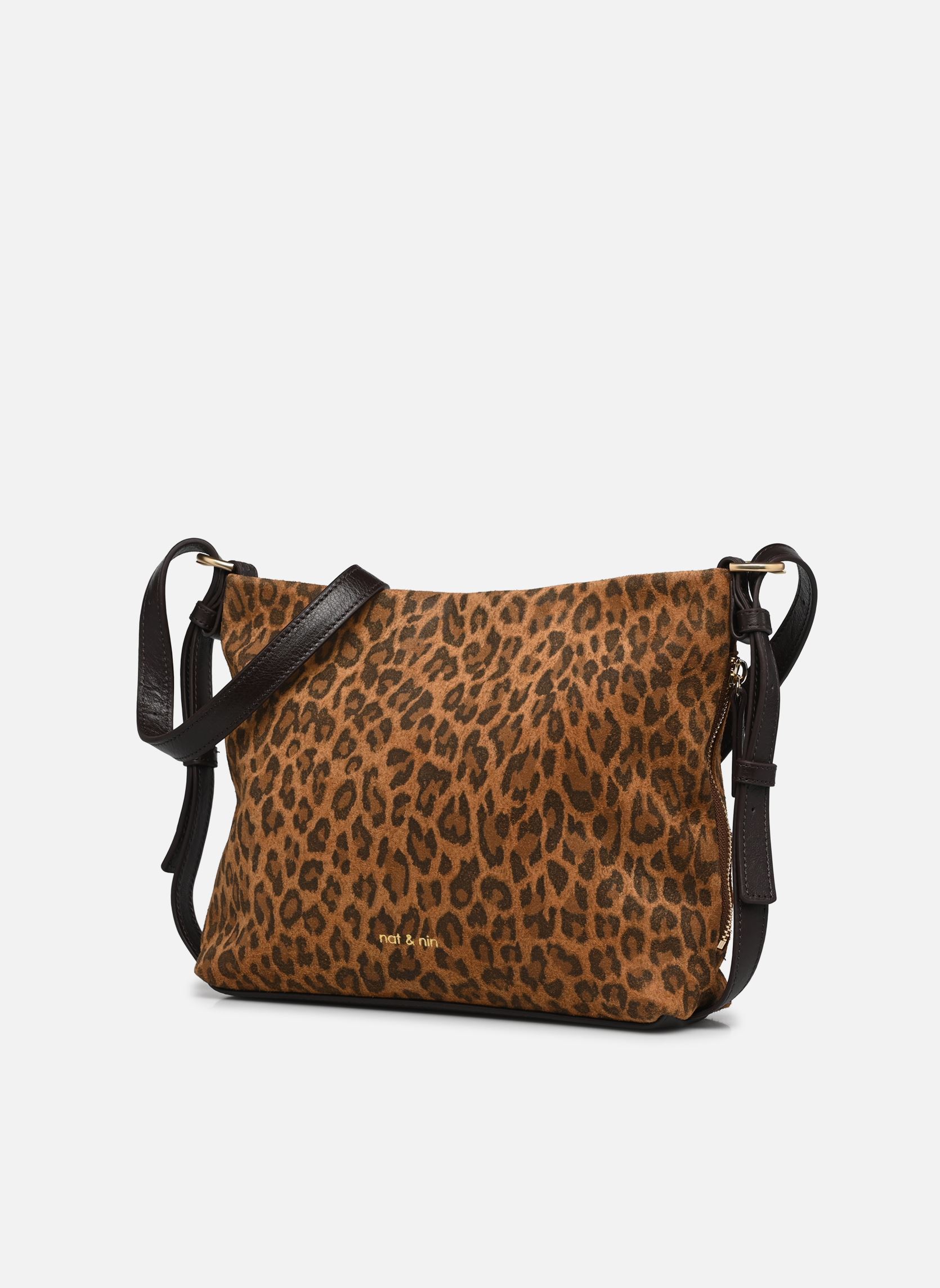 Taschen Mini Moreen damen braun Nat & Nin Taschen Mini Moreen damen braun LÉOPARD