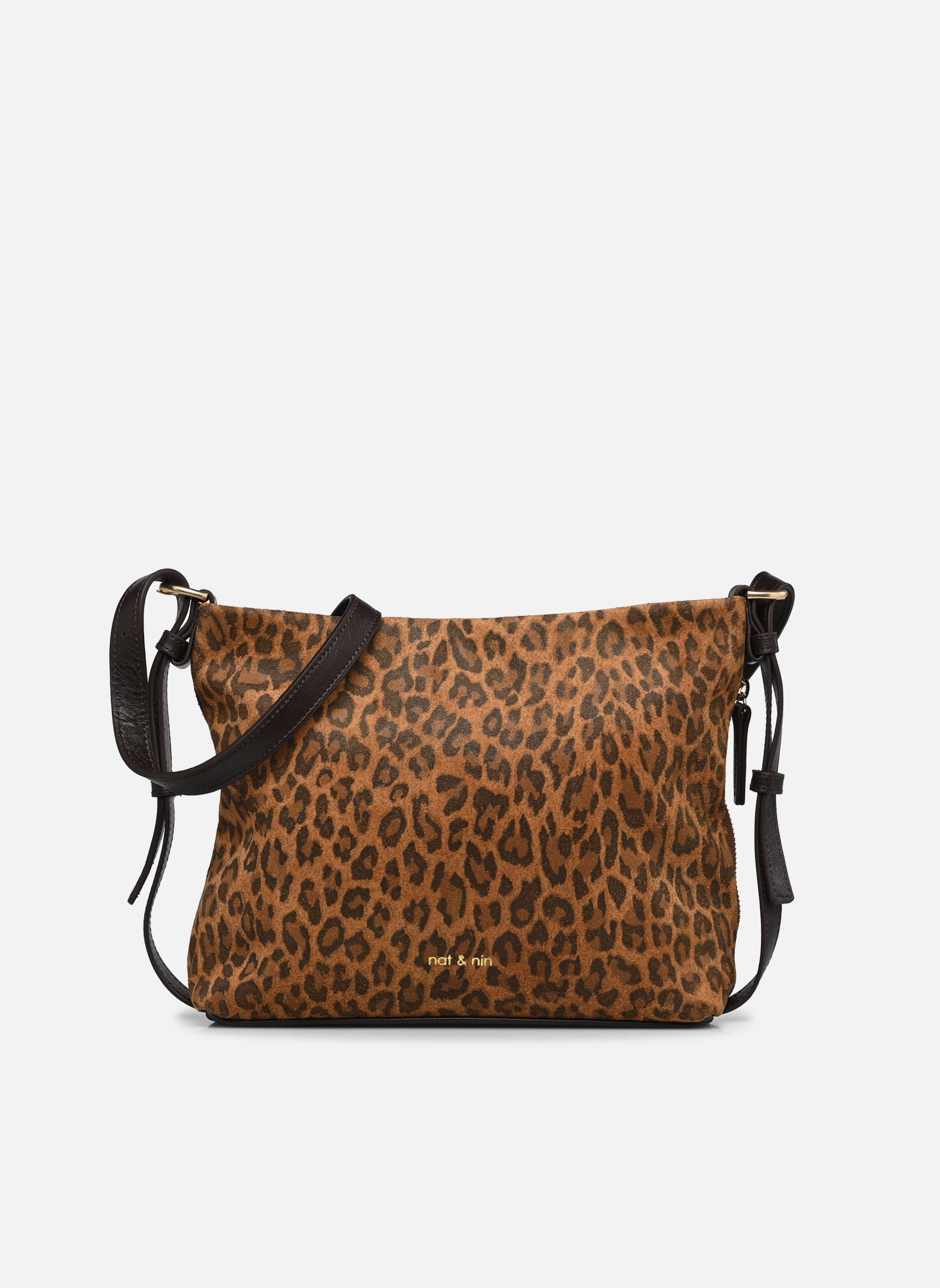Taschen Mini Moreen damen braun Nat & Nin Taschen Mini Moreen damen braun LÉOPARD