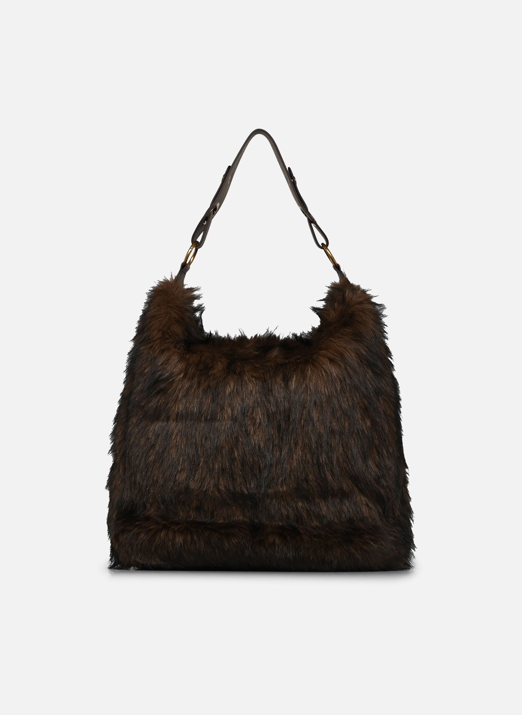 Taschen Tilda Fourrure damen braun Nat & Nin Taschen Tilda Fourrure damen braun MARRON