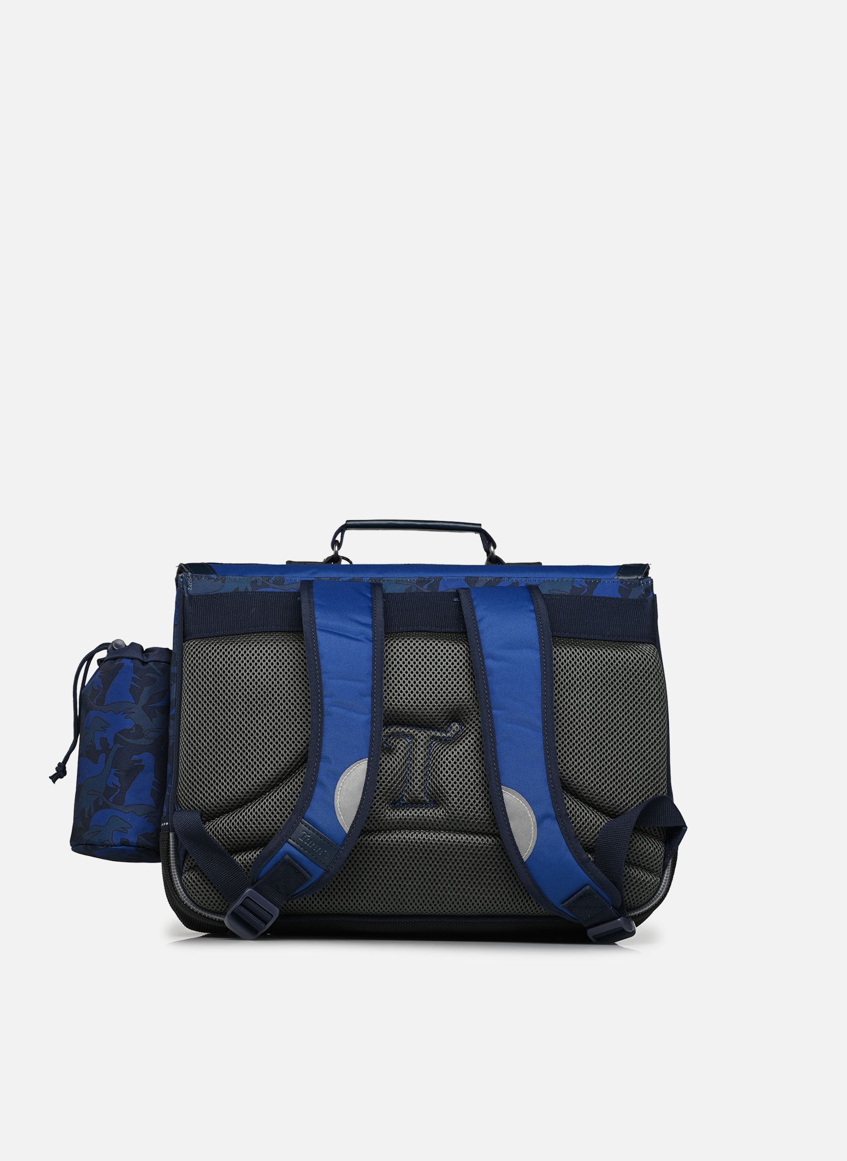 schooltassen Cartable 38 cm Basile jongens blauw Tann's schooltassen Cartable 38 cm Basile jongens blauw BLEU