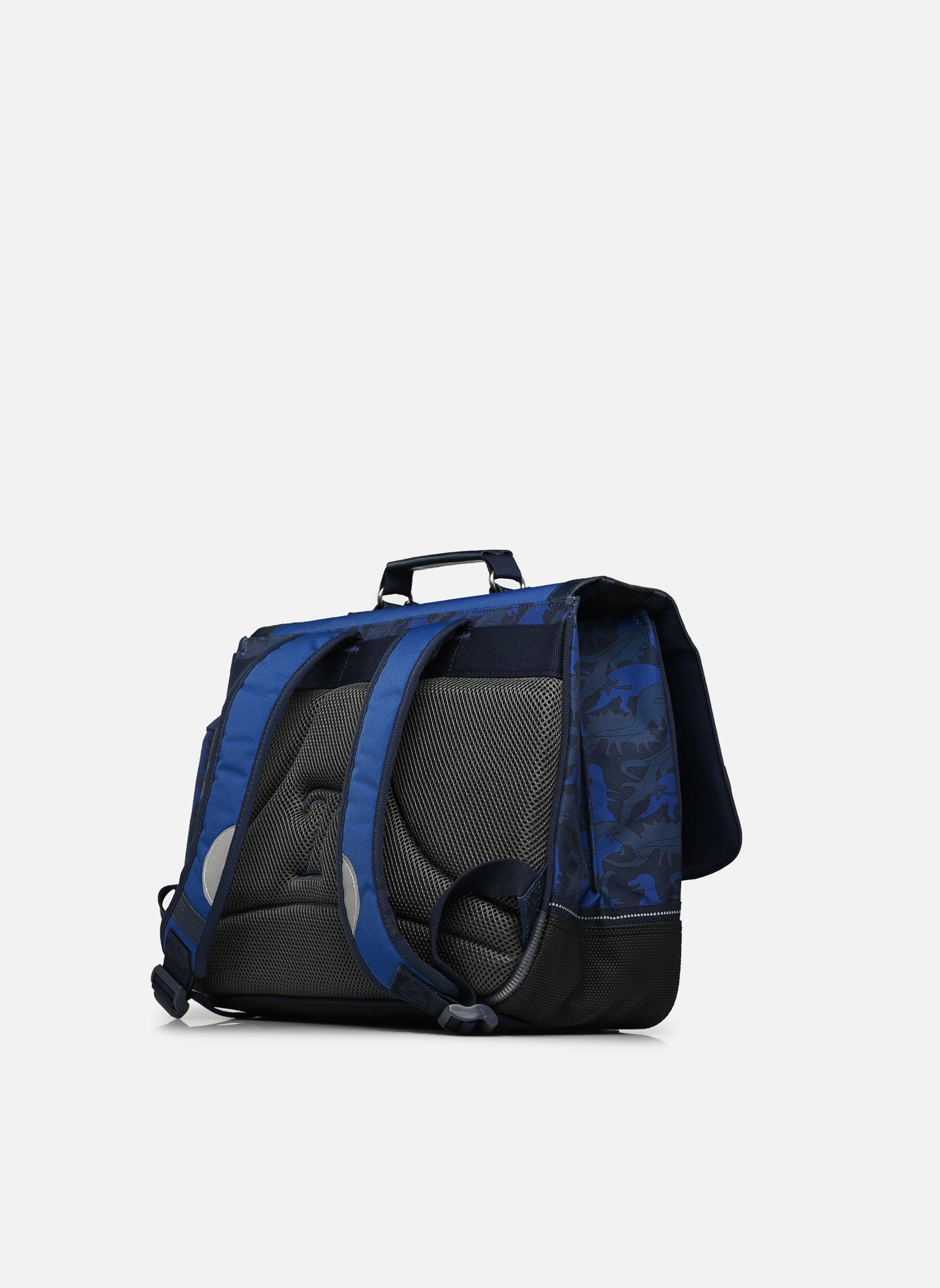 schooltassen Cartable 38 cm Basile jongens blauw Tann's schooltassen Cartable 38 cm Basile jongens blauw BLEU