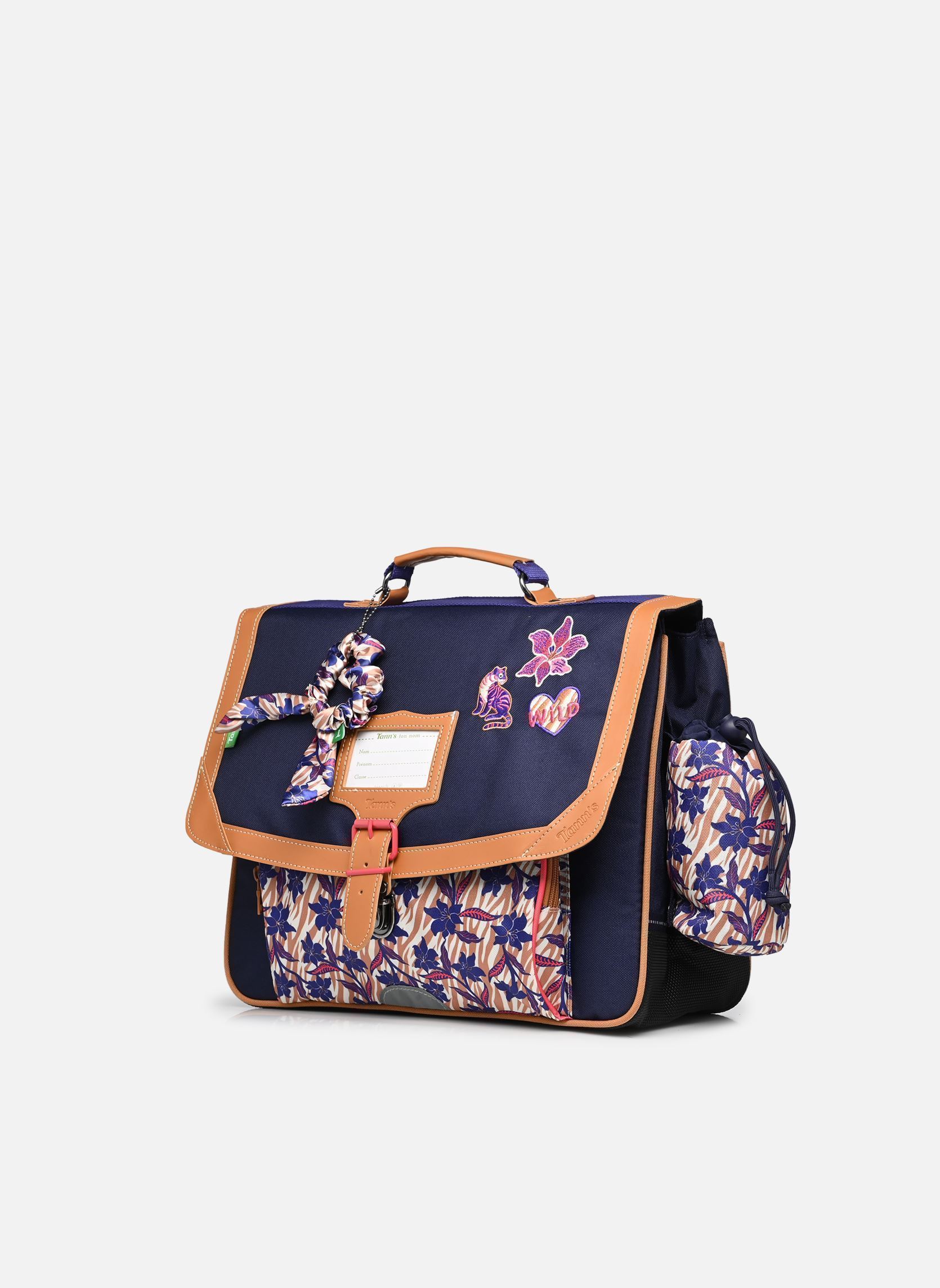 schooltassen Cartable 38 cm Maïna meisjes paars Tann's schooltassen Cartable 38 cm Maïna meisjes paars VIOLET