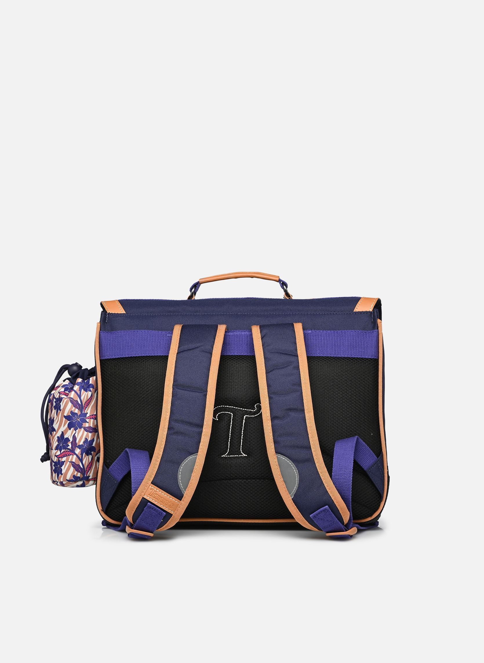 schooltassen Cartable 38 cm Maïna meisjes paars Tann's schooltassen Cartable 38 cm Maïna meisjes paars VIOLET