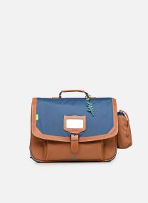 schooltassen Cartable 38 cm Nils jongens bruin