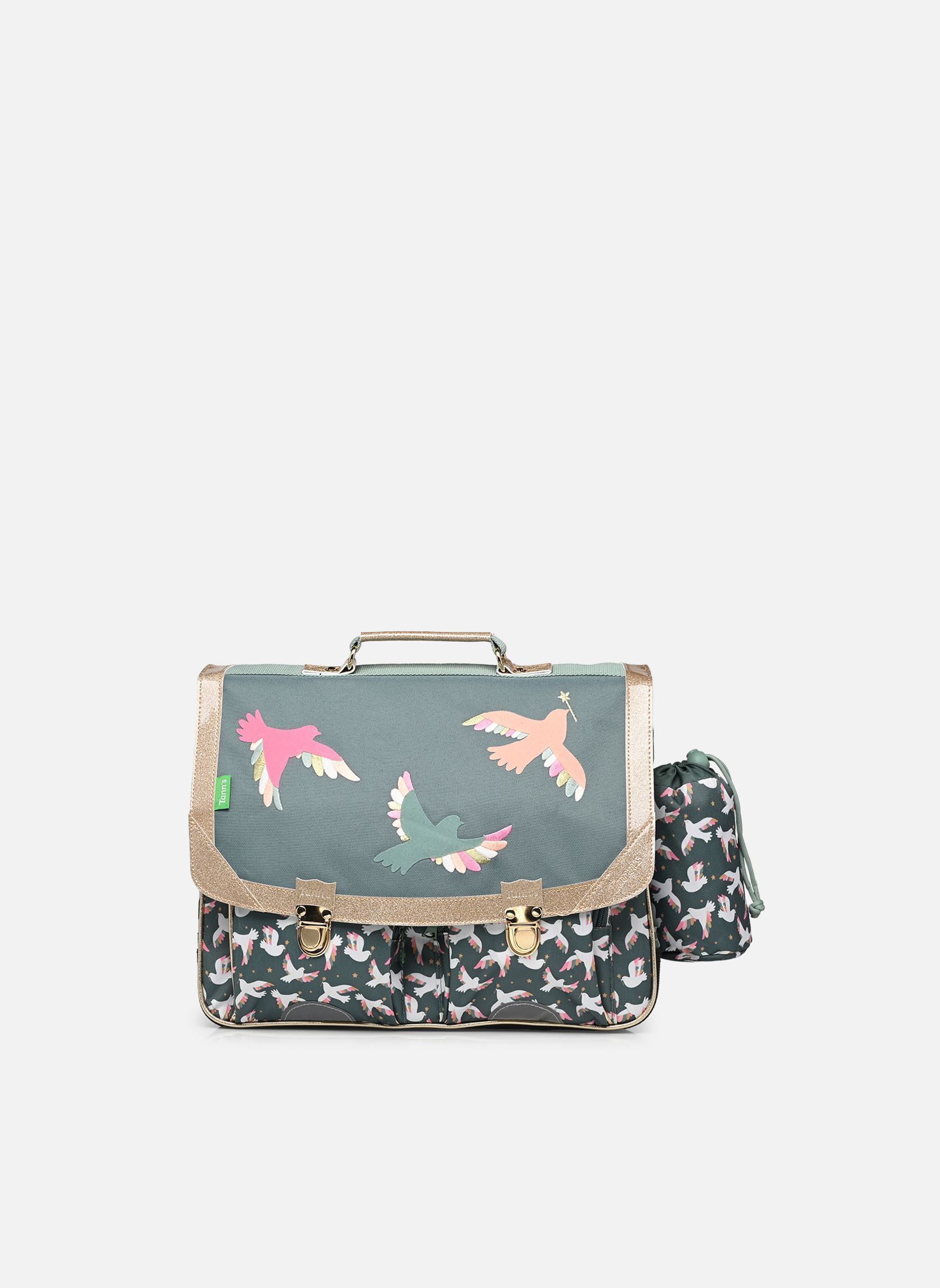 schooltassen Cartable 38 cm Noémie meisjes groen Tann's schooltassen Cartable 38 cm Noémie meisjes groen VERT