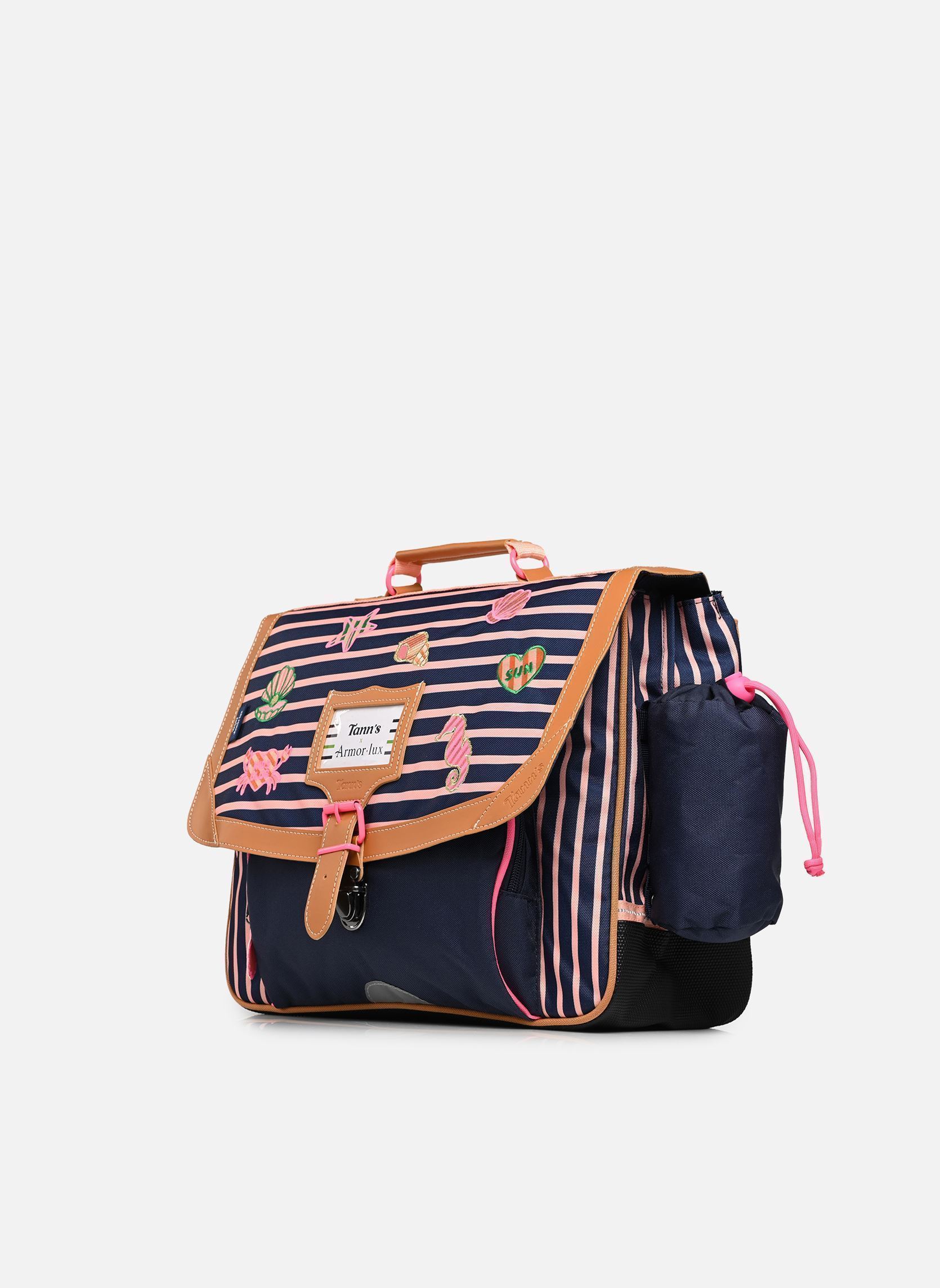 Schulranzen Cartable 38 cm Océane mädchen blau Tann's Schulranzen Cartable 38 cm Océane mädchen blau BLEU MARINE