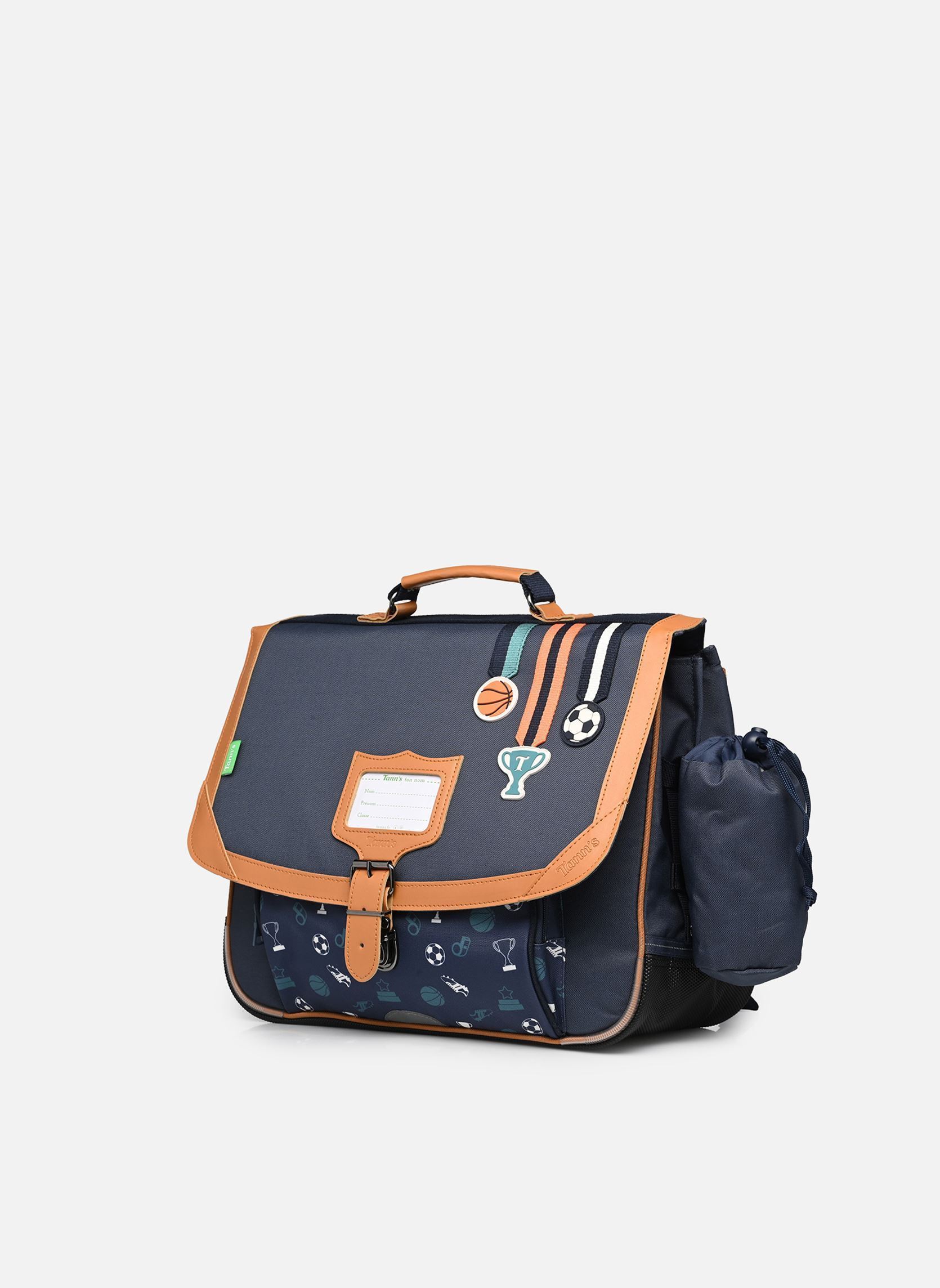 schooltassen Cartable 38 cm Paco jongens blauw Tann's schooltassen Cartable 38 cm Paco jongens blauw BLEU
