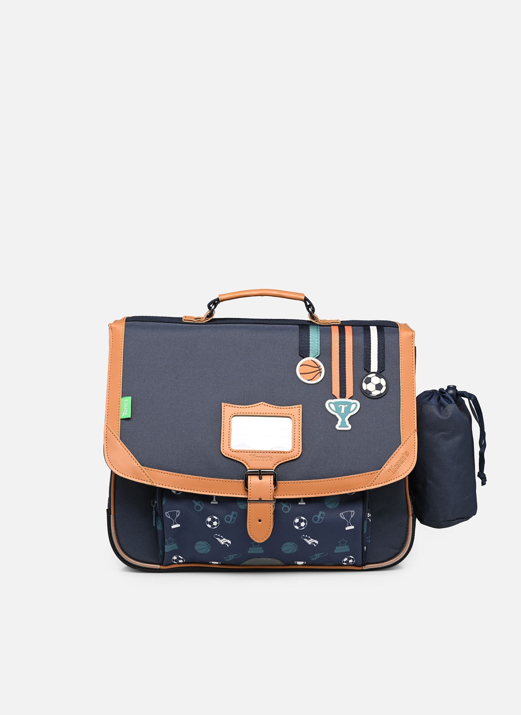schooltassen Cartable 38 cm Paco jongens blauw Tann's schooltassen Cartable 38 cm Paco jongens blauw BLEU