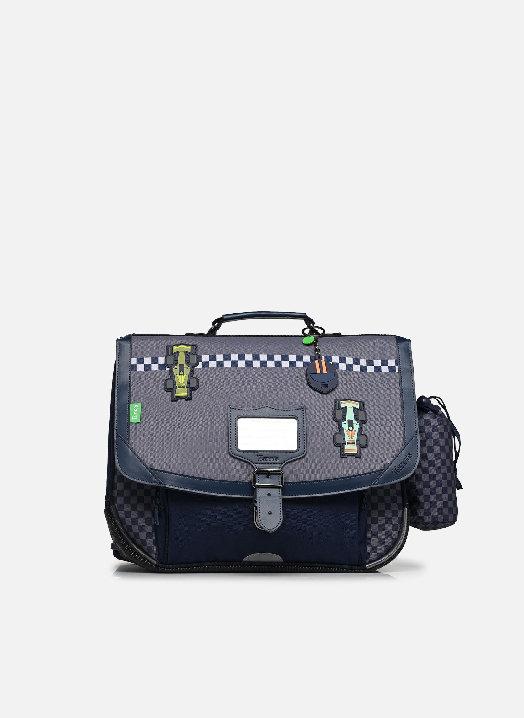 schooltassen Cartable 38 cm Romain jongens grijs Tann's schooltassen Cartable 38 cm Romain jongens grijs GRIS