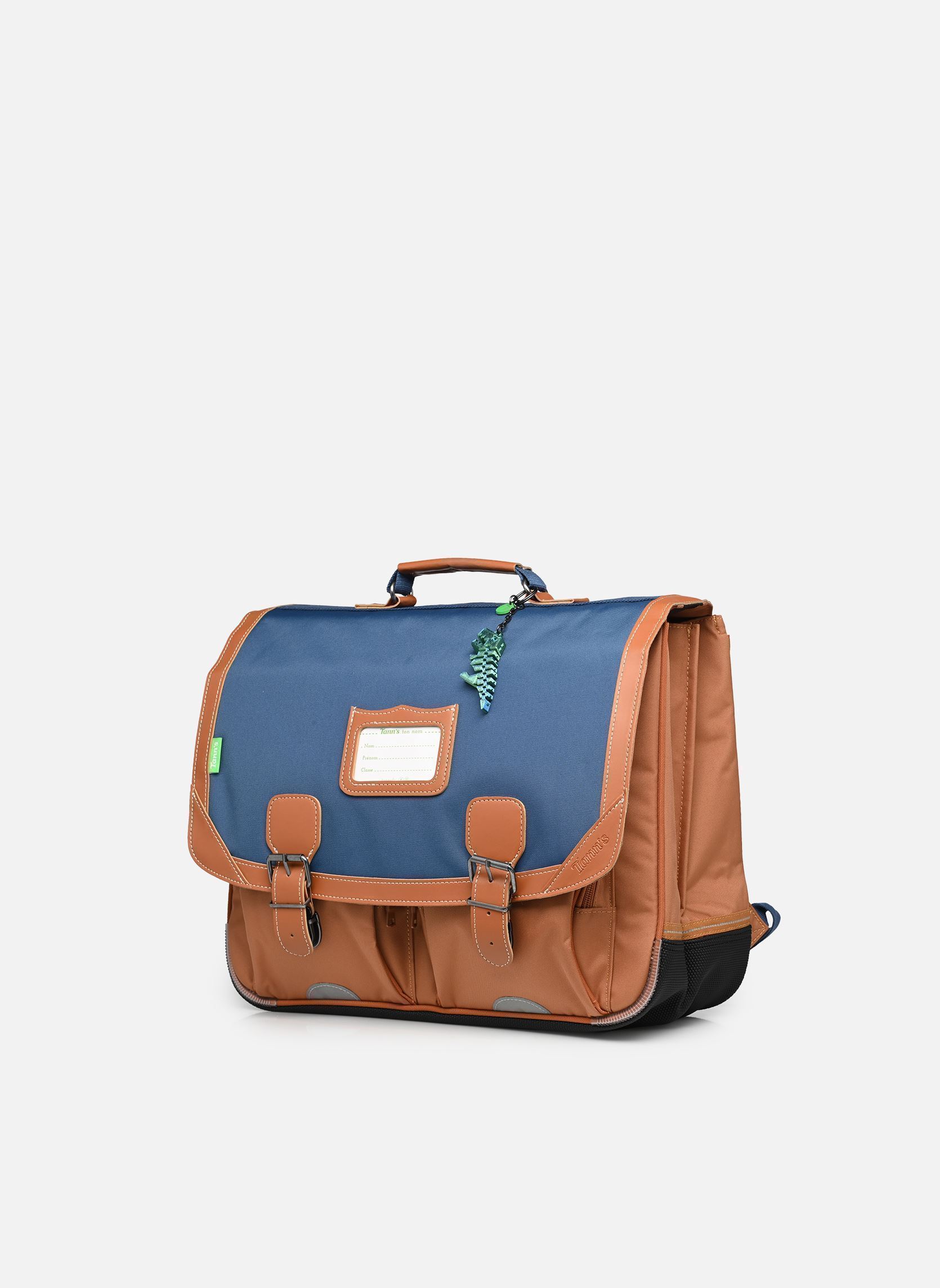Schulranzen Cartable 41 cm Nils jungen blau Tann's Schulranzen Cartable 41 cm Nils jungen blau BLEU/BEIGE