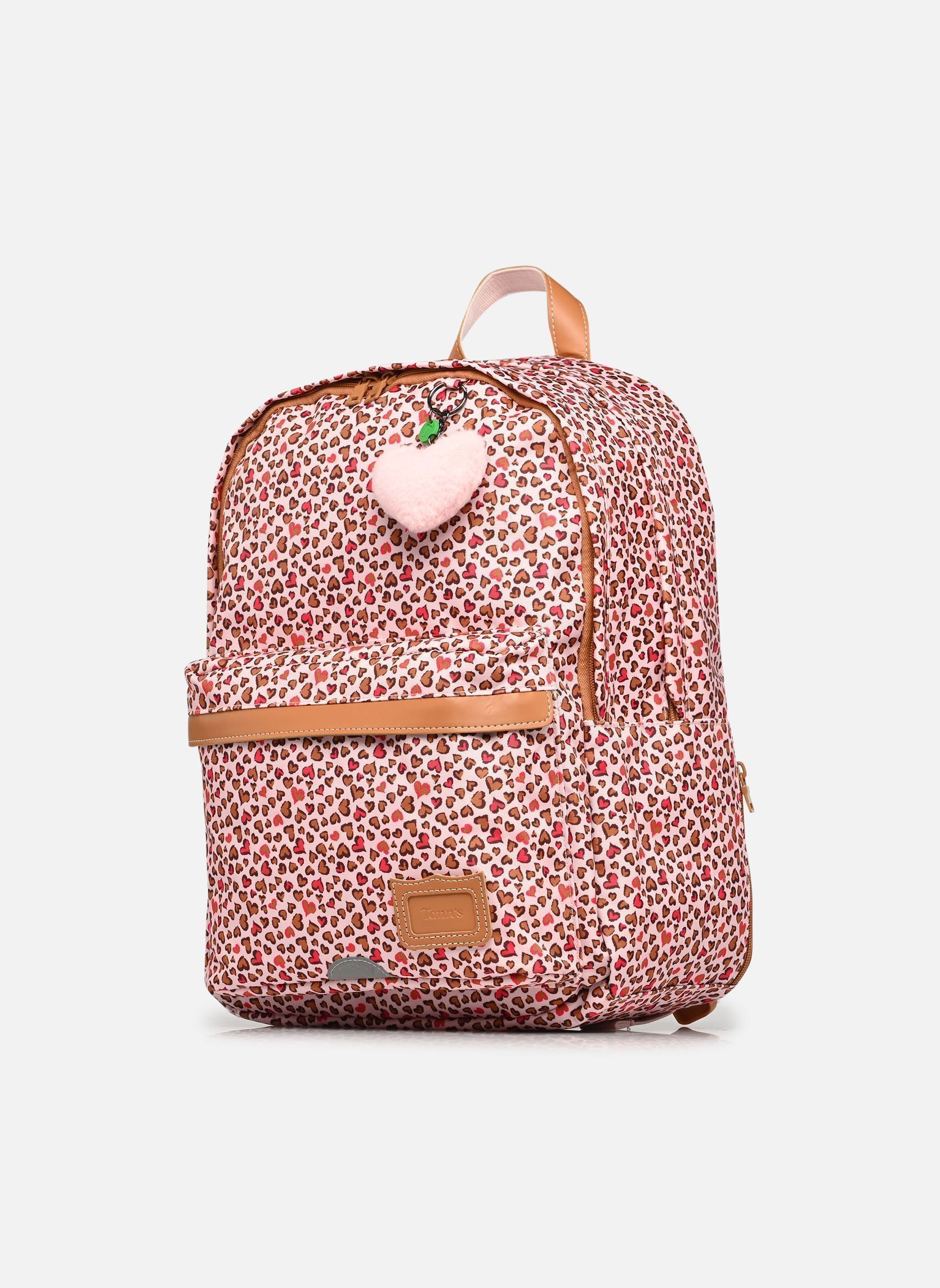 schooltassen Sac à dos L - 2 compartiments Lilou meisjes roze Tann's schooltassen Sac à dos L - 2 compartiments Lilou meisjes roze MULTICOLORES