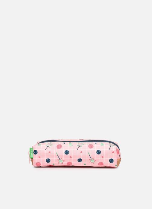 Tann's Trousses scolaire Trousse double Caroline fille rose