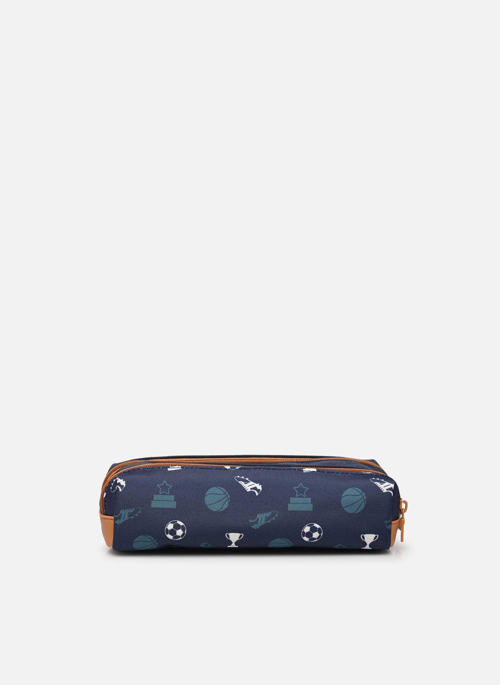 pennenzakken Trousse double Paco jongens blauw Tann's pennenzakken Trousse double Paco jongens blauw BLEU