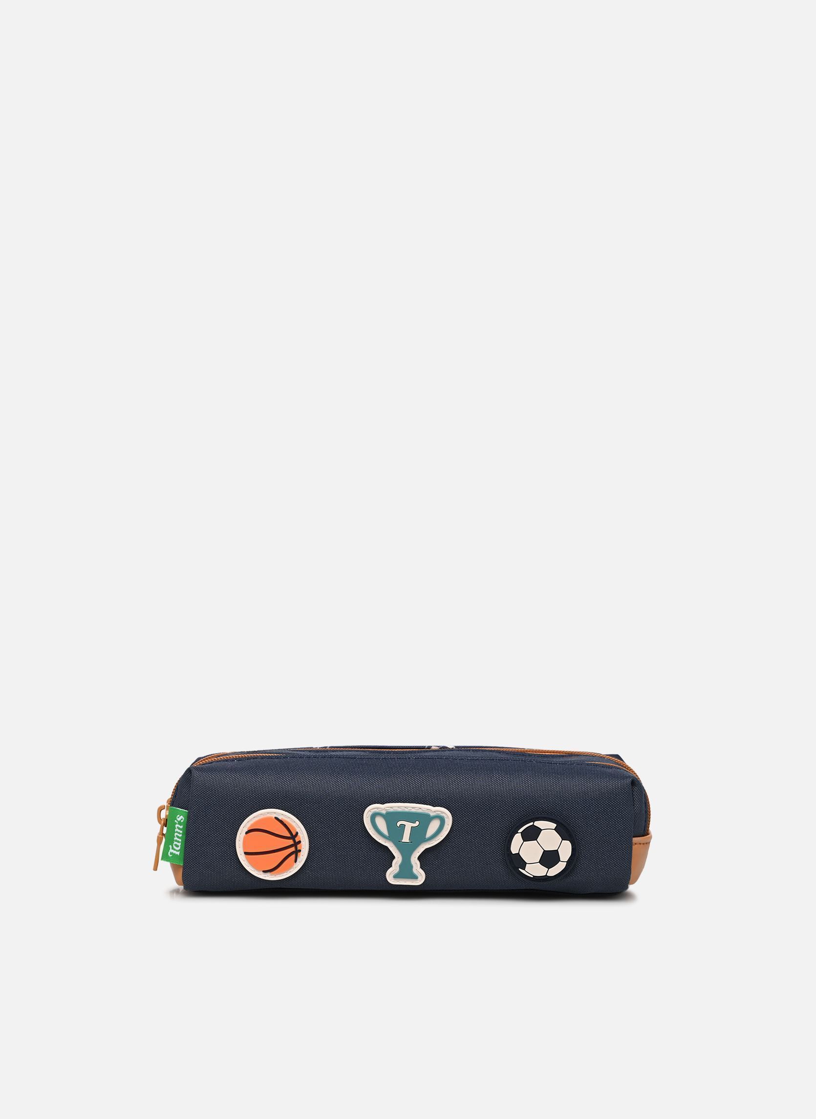 pennenzakken Trousse double Paco jongens blauw Tann's pennenzakken Trousse double Paco jongens blauw BLEU